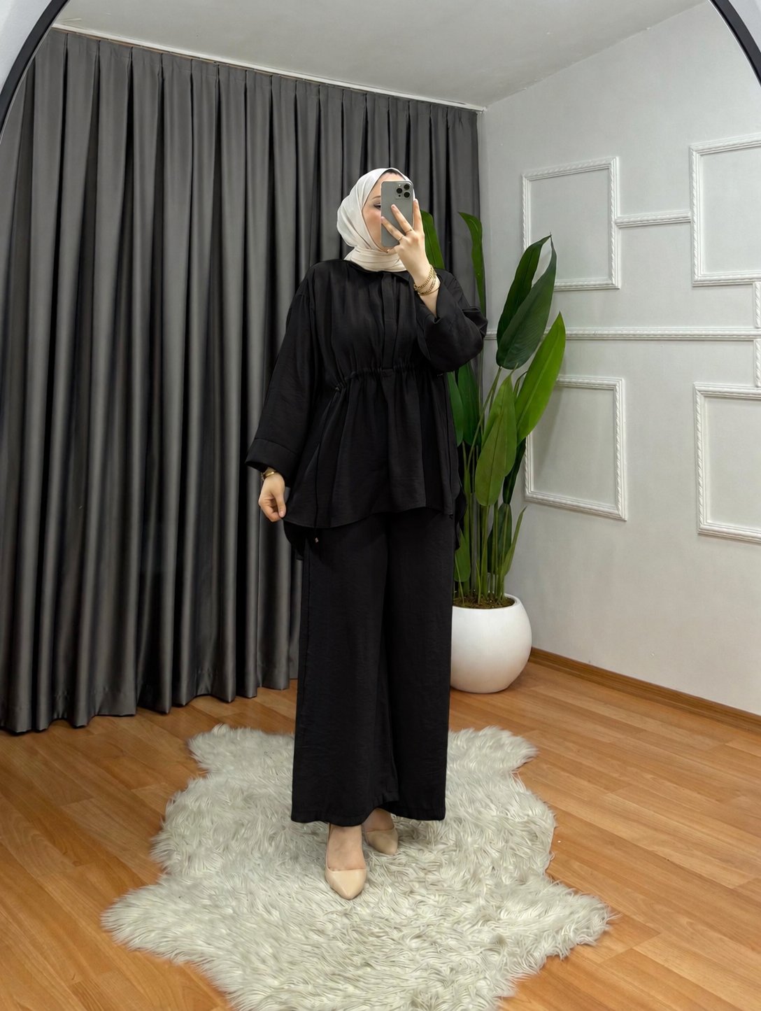 Nisa Takım Siyah 1045 