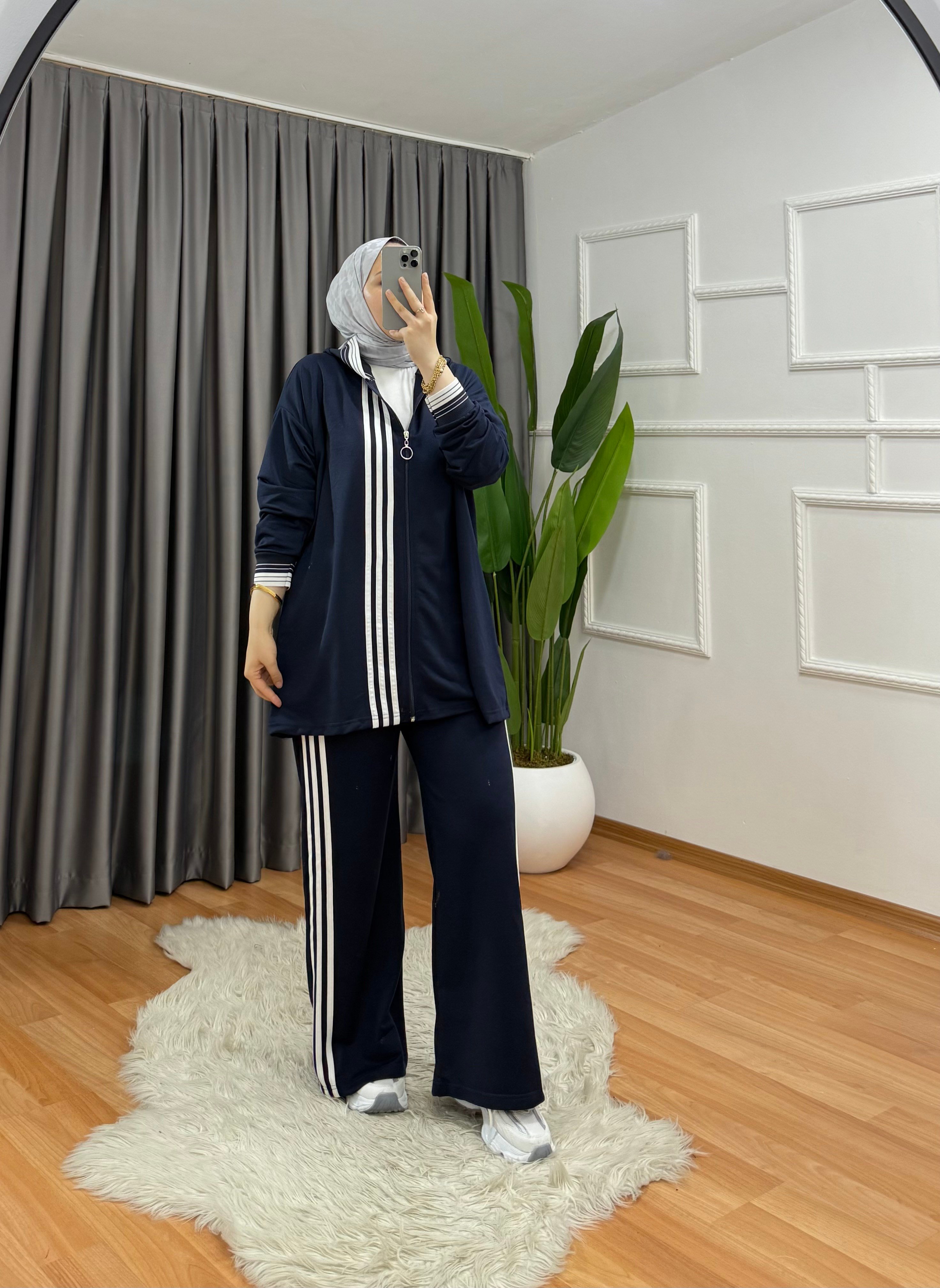 Azra Takım Lacivert 1047 
