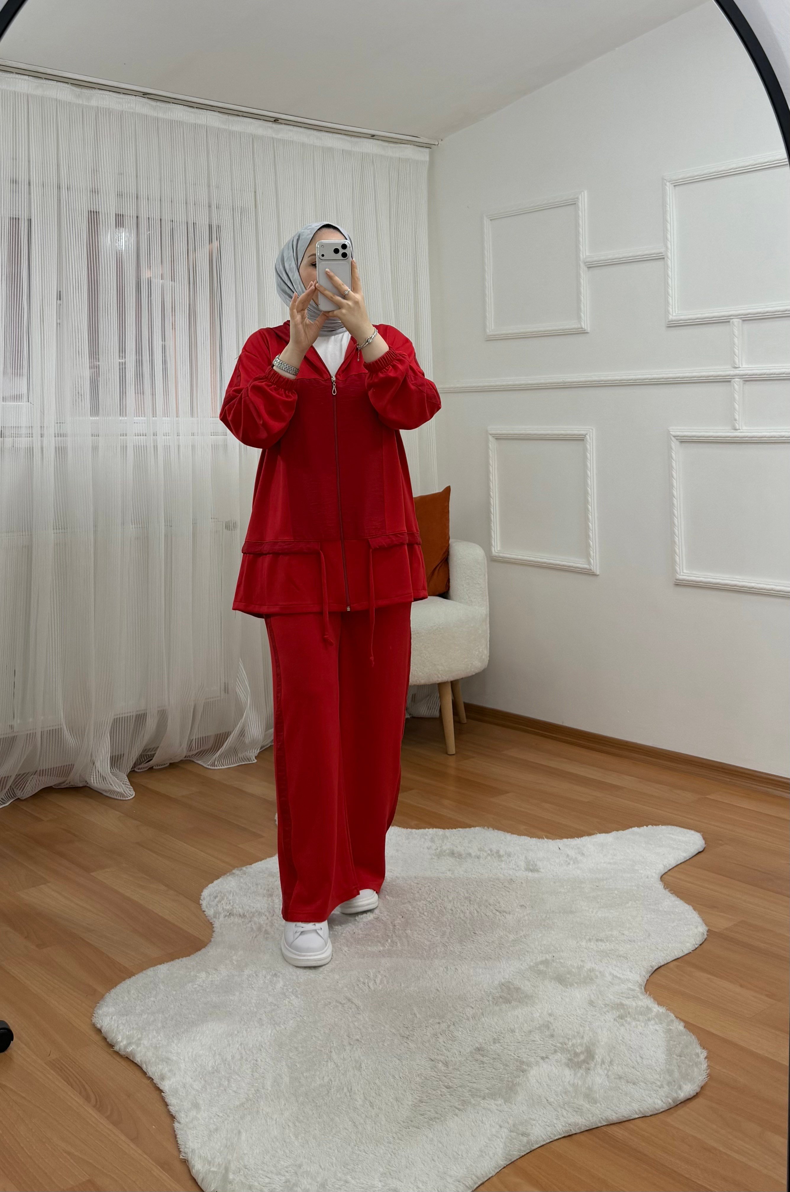 Rose Takım Kırmızı Kırmızı 1064 