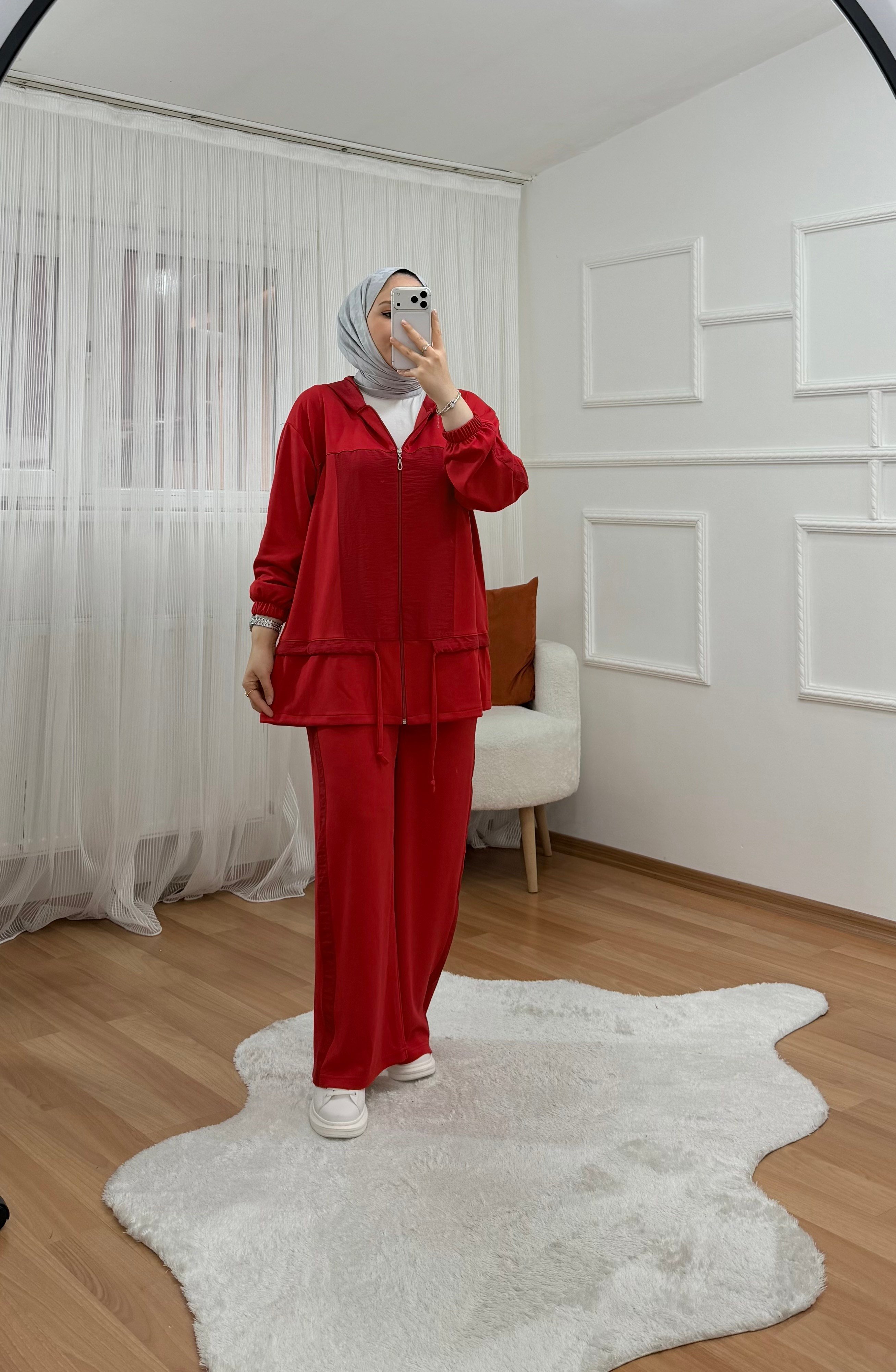 Rose Takım Kırmızı Kırmızı 1064 