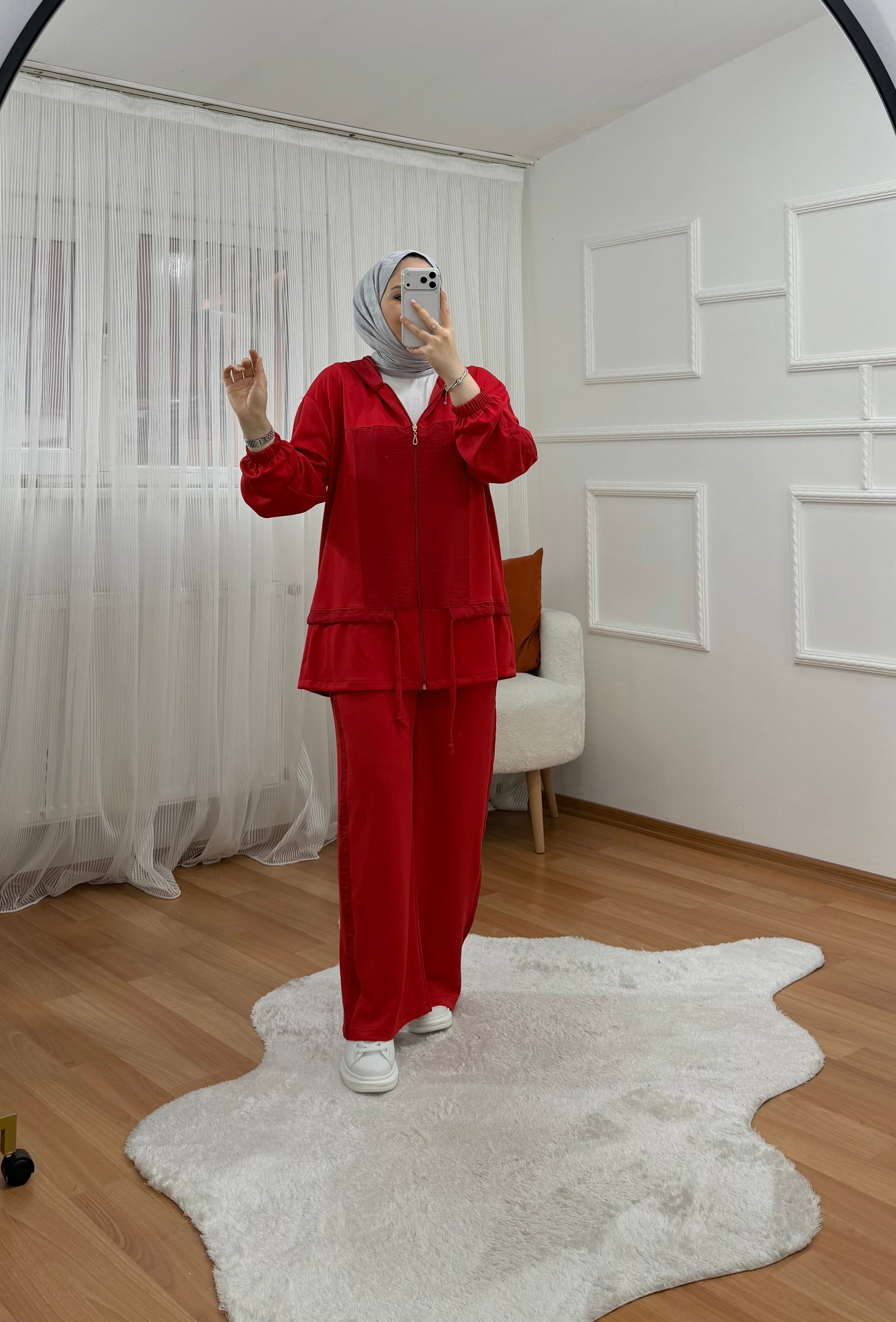 Rose Takım Kırmızı Kırmızı 1064 