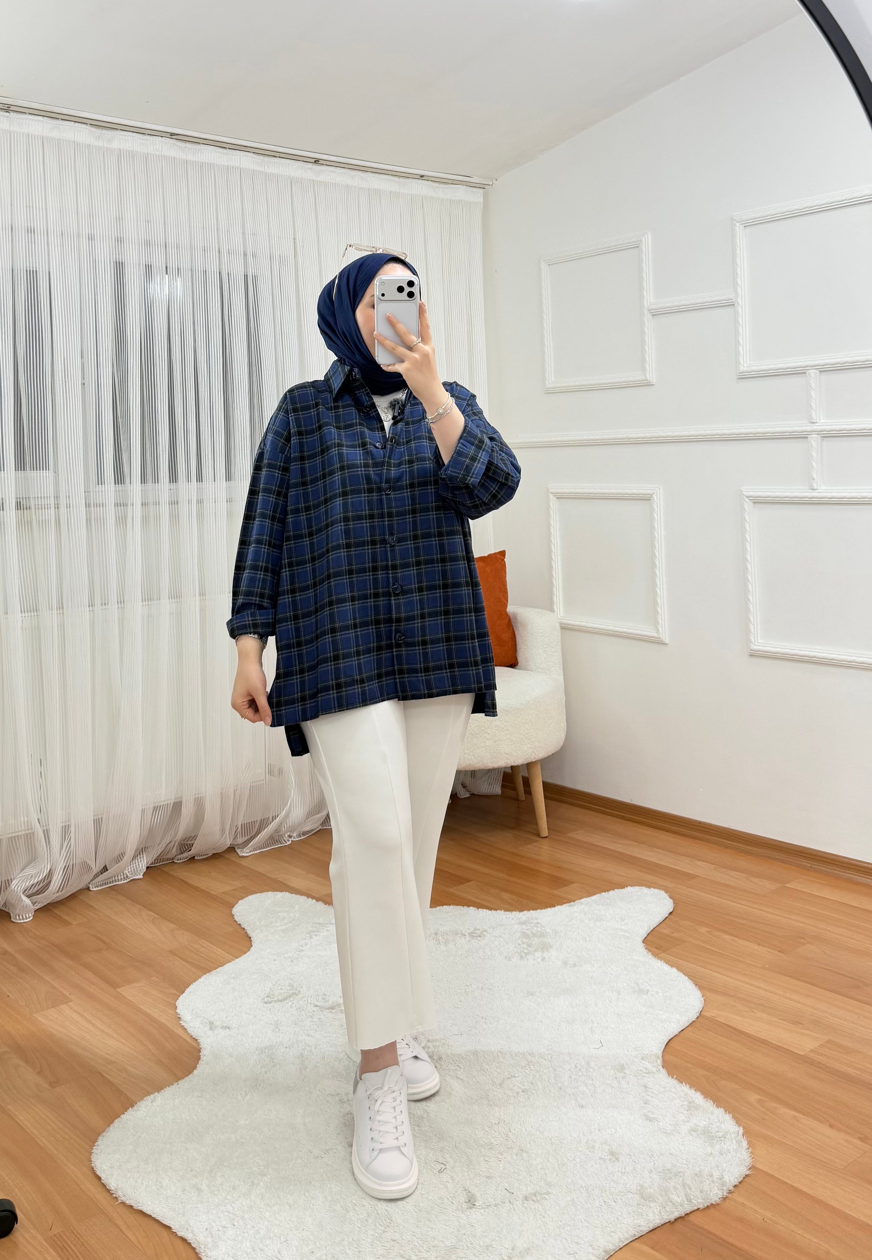 Şima Gömlek Lacivert 1069 