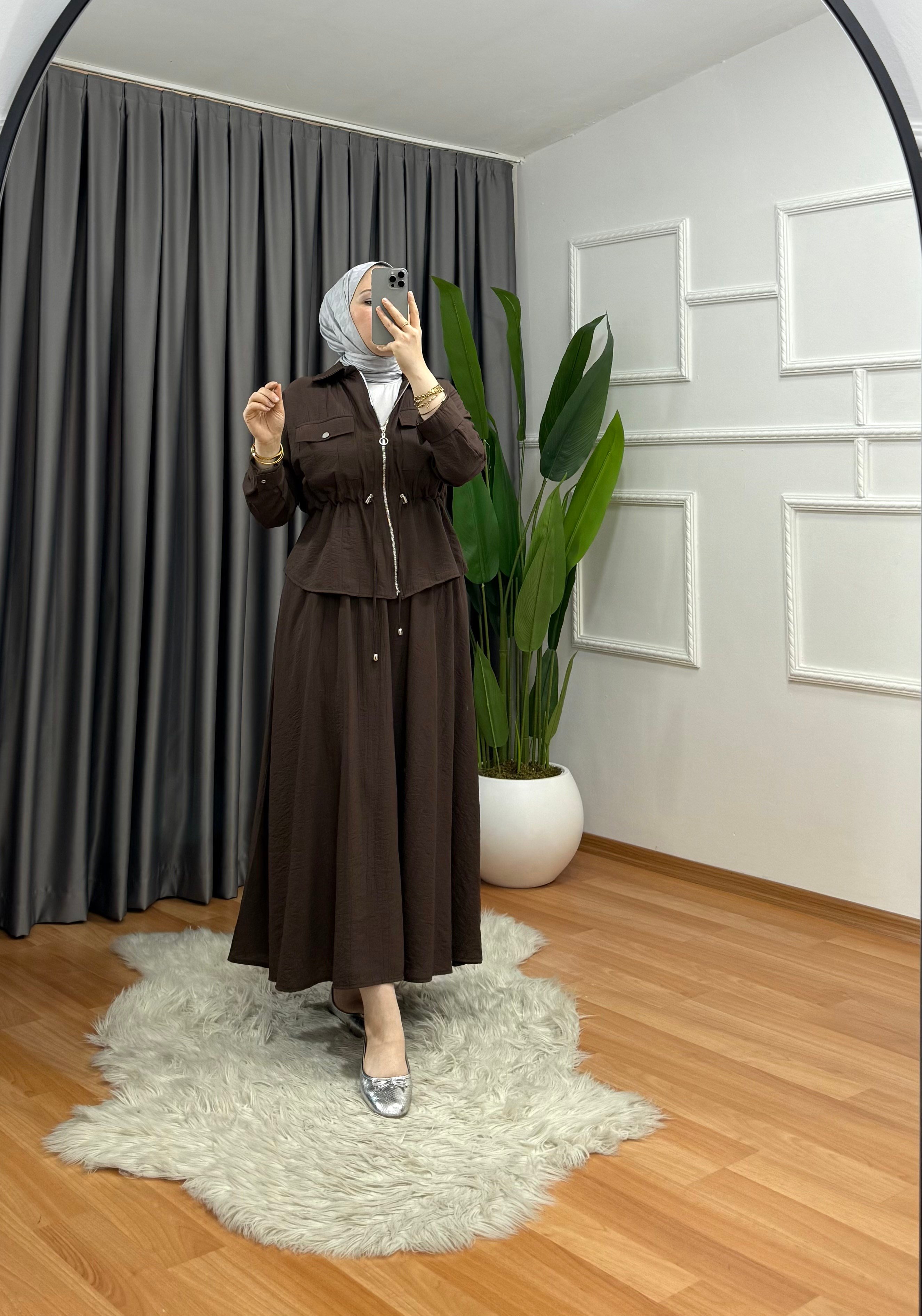 Emma Etekli Takım Kahve 6666 