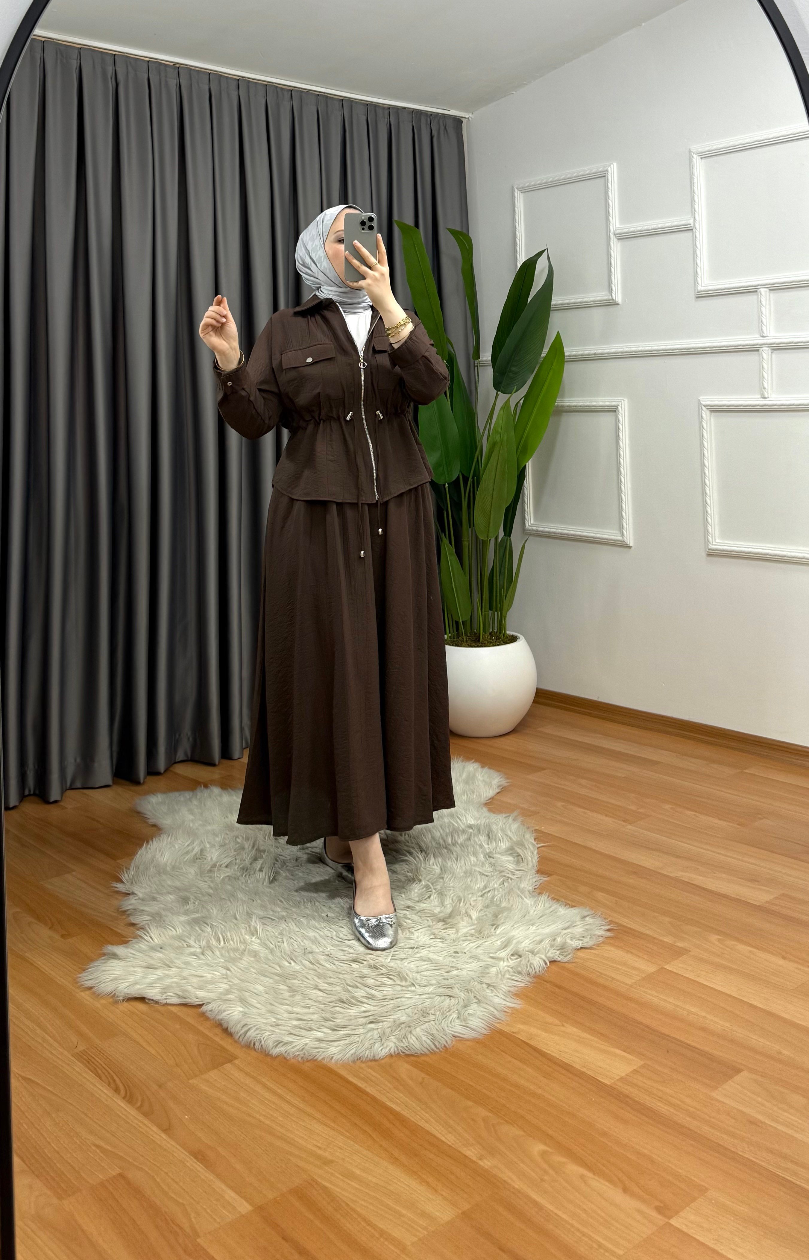 Emma Etekli Takım Kahve 6666 