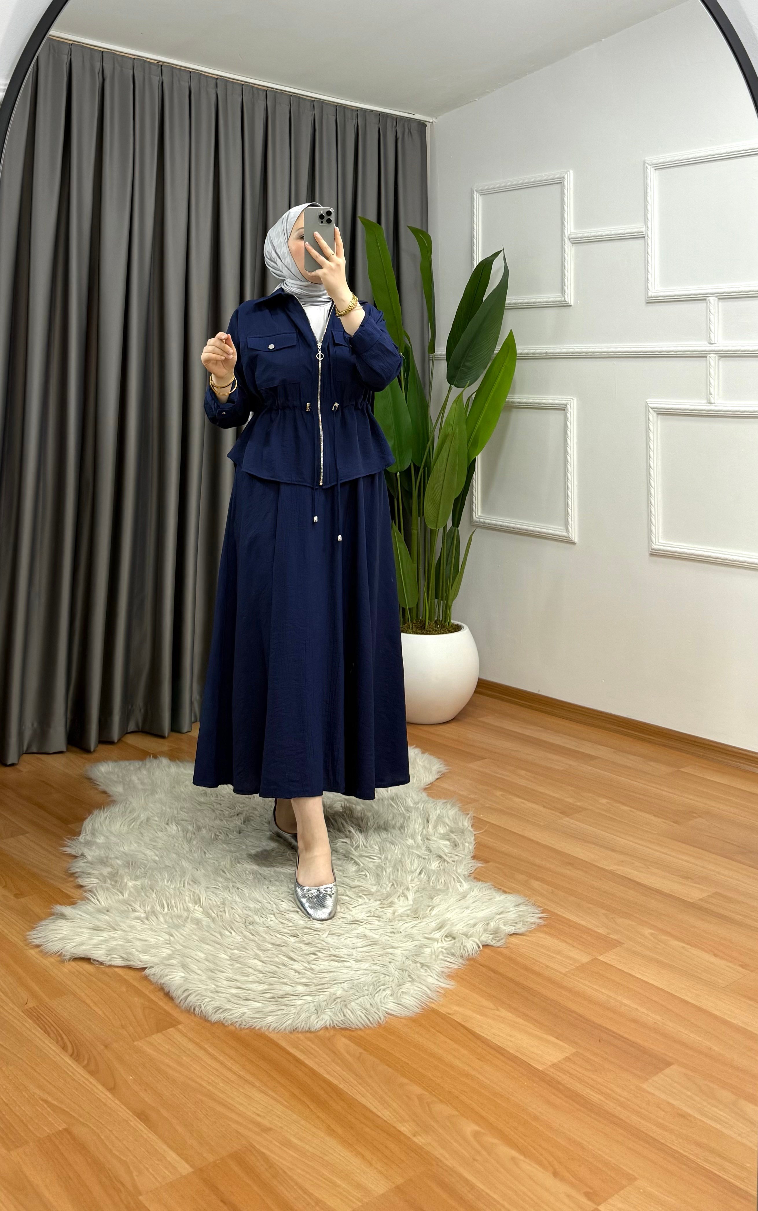 Emma Etekli Takım Lacivert 6666 
