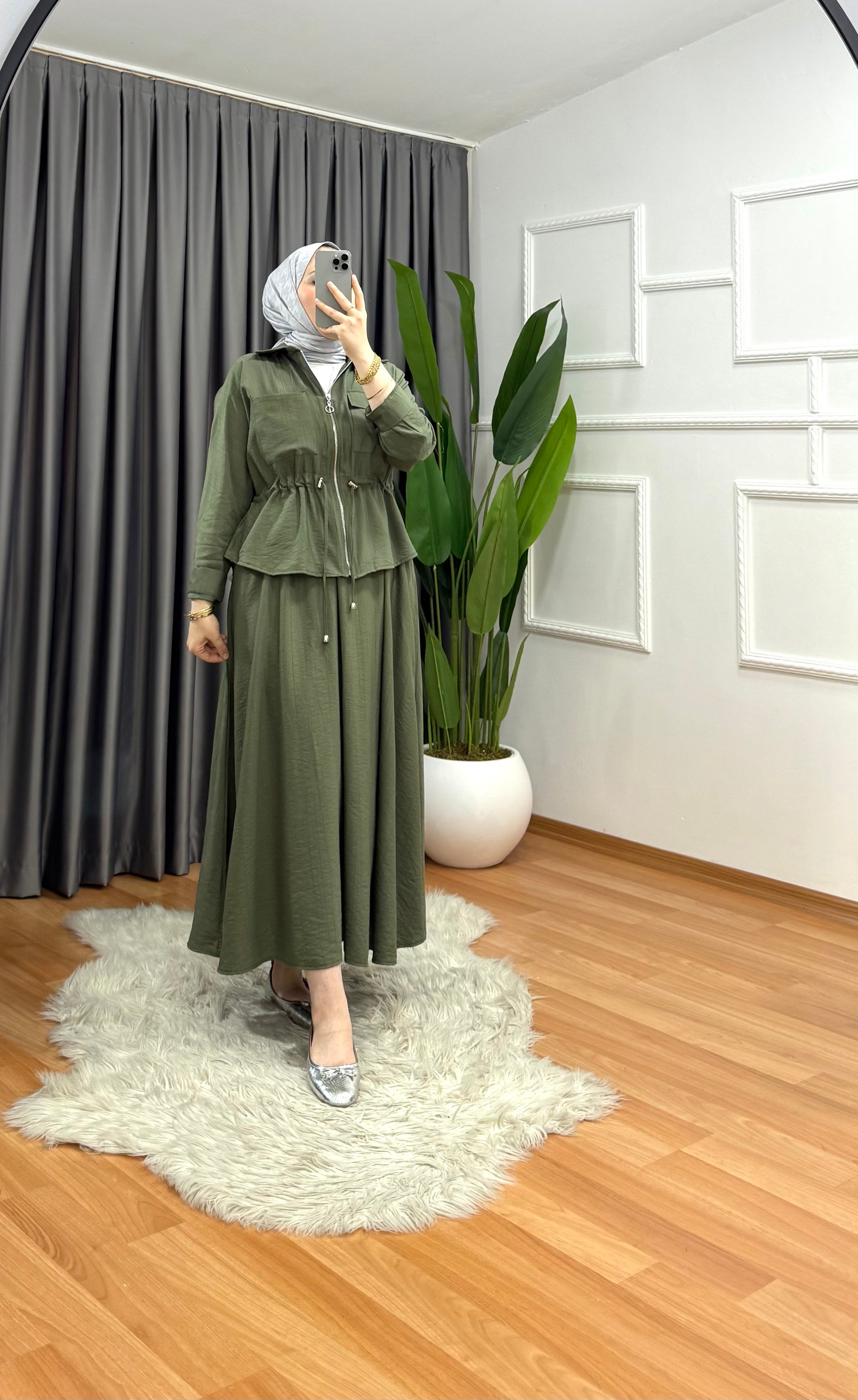 Emma Etekli Takım Yeşil 6666 