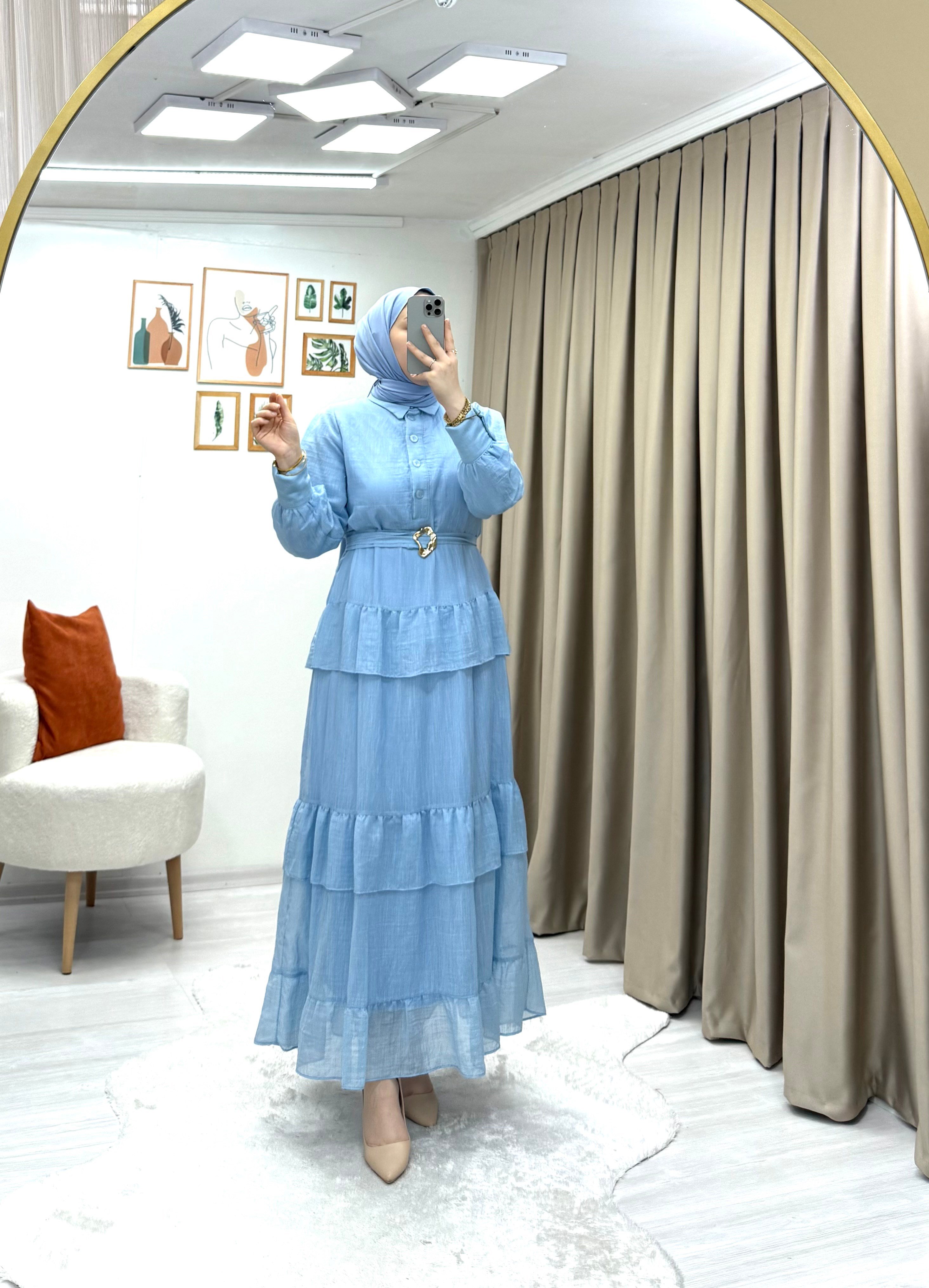 Alina Elbise Mavi  0011 