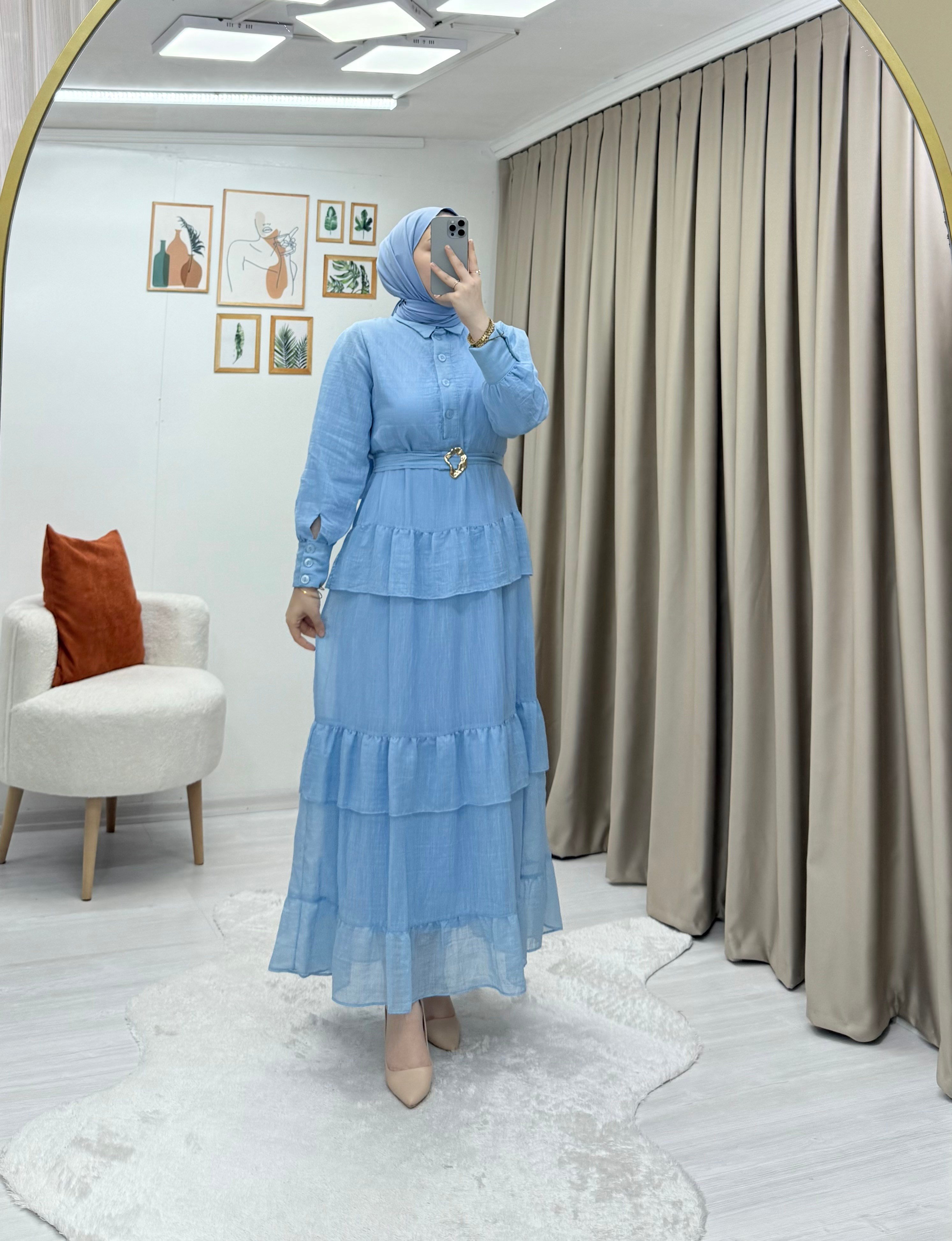 Alina Elbise Mavi  0011 