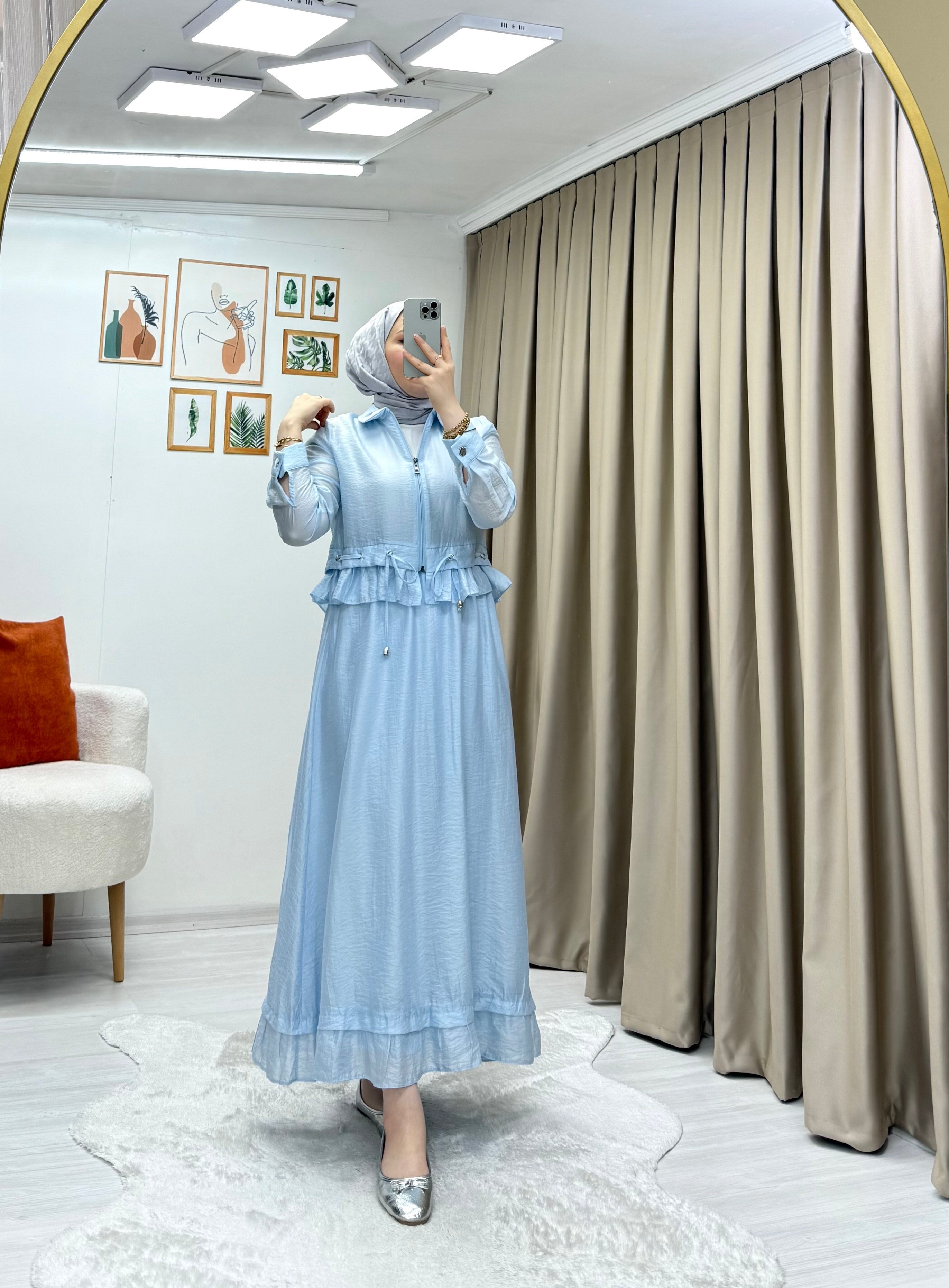 Hanna Etekli Takım Mavi 0011 