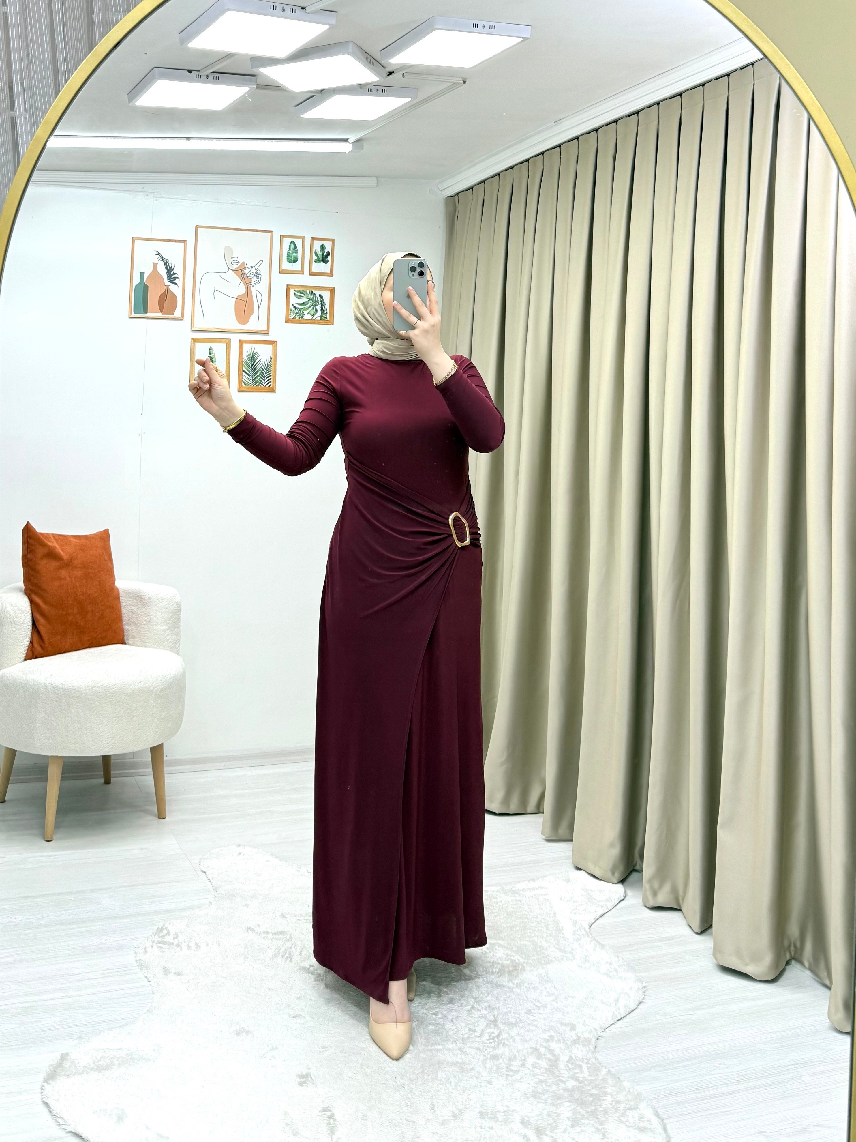 Sendy Elbise Bordo 0022 
