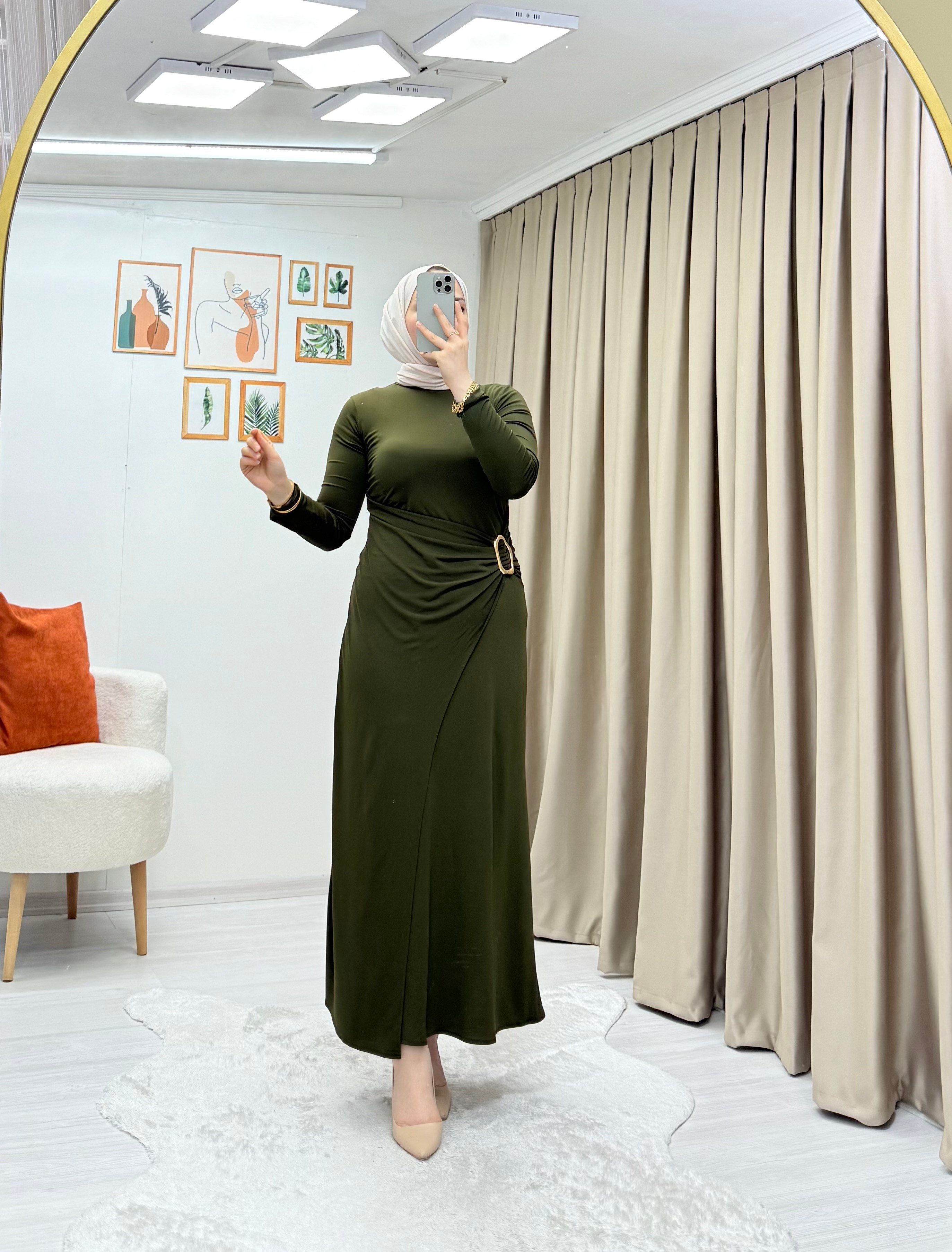 Sendy Elbise Yeşil 0022 