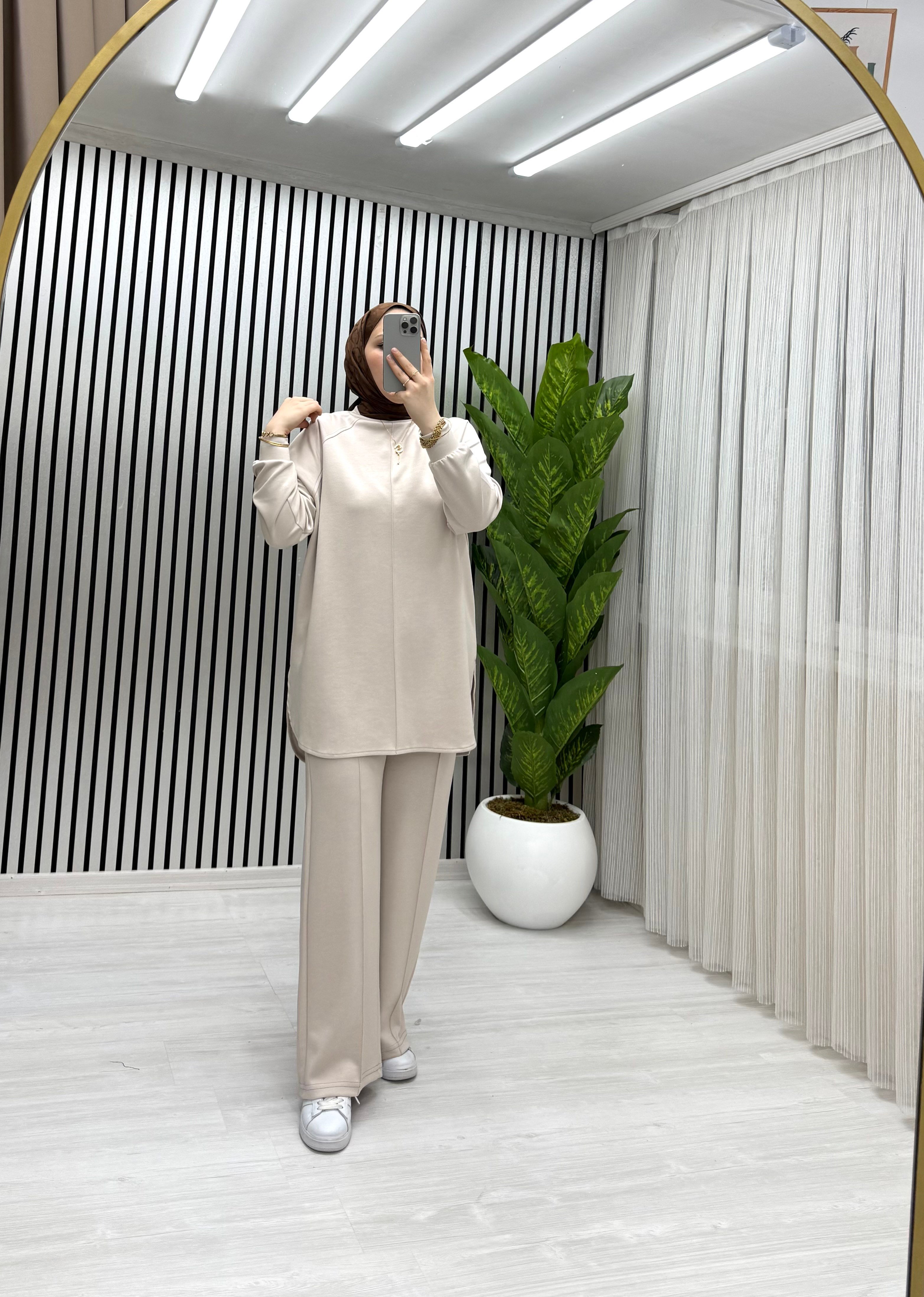 MİLA TAKIM BEJ 0032 