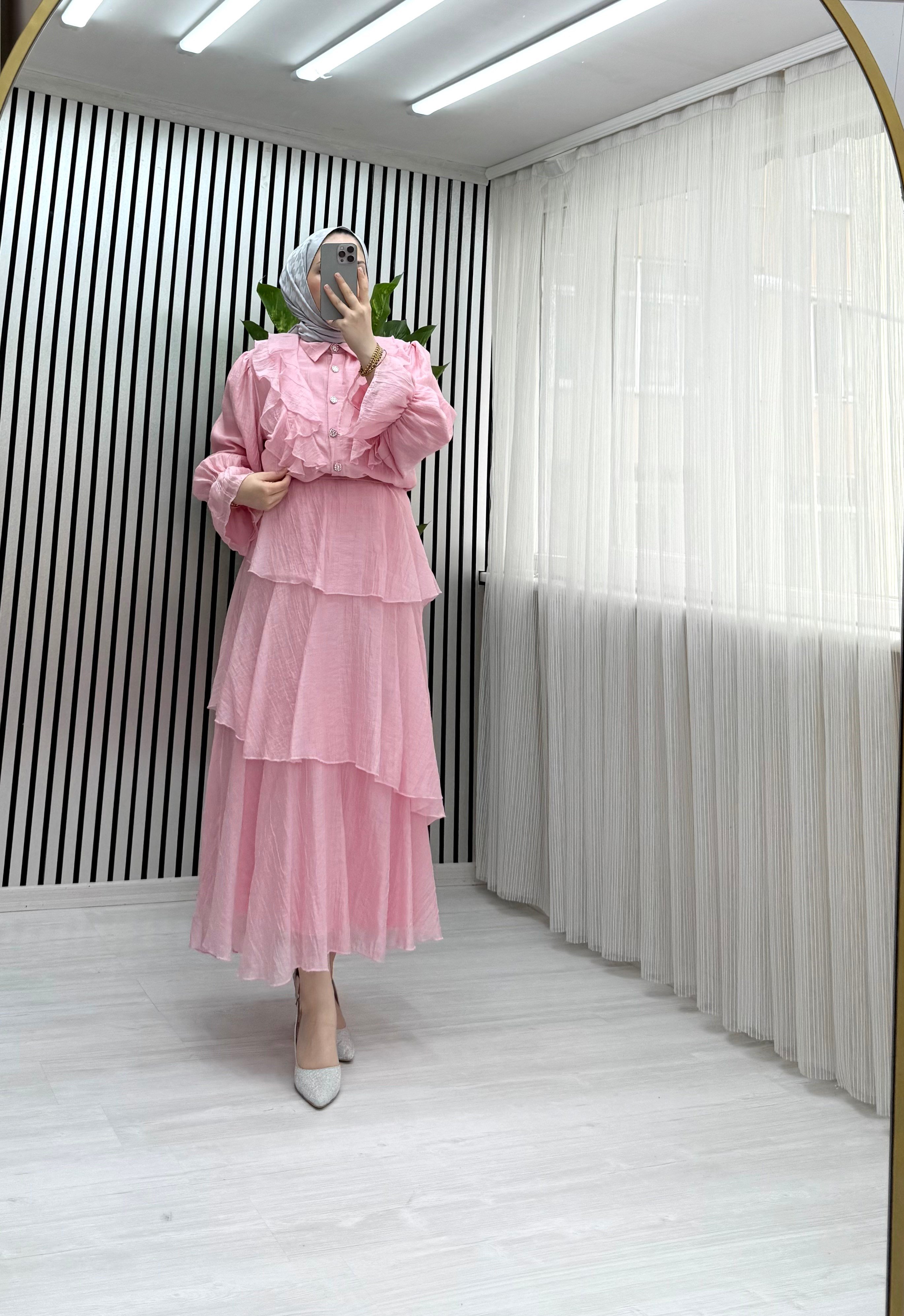 Elçin Takım Pembe 43 