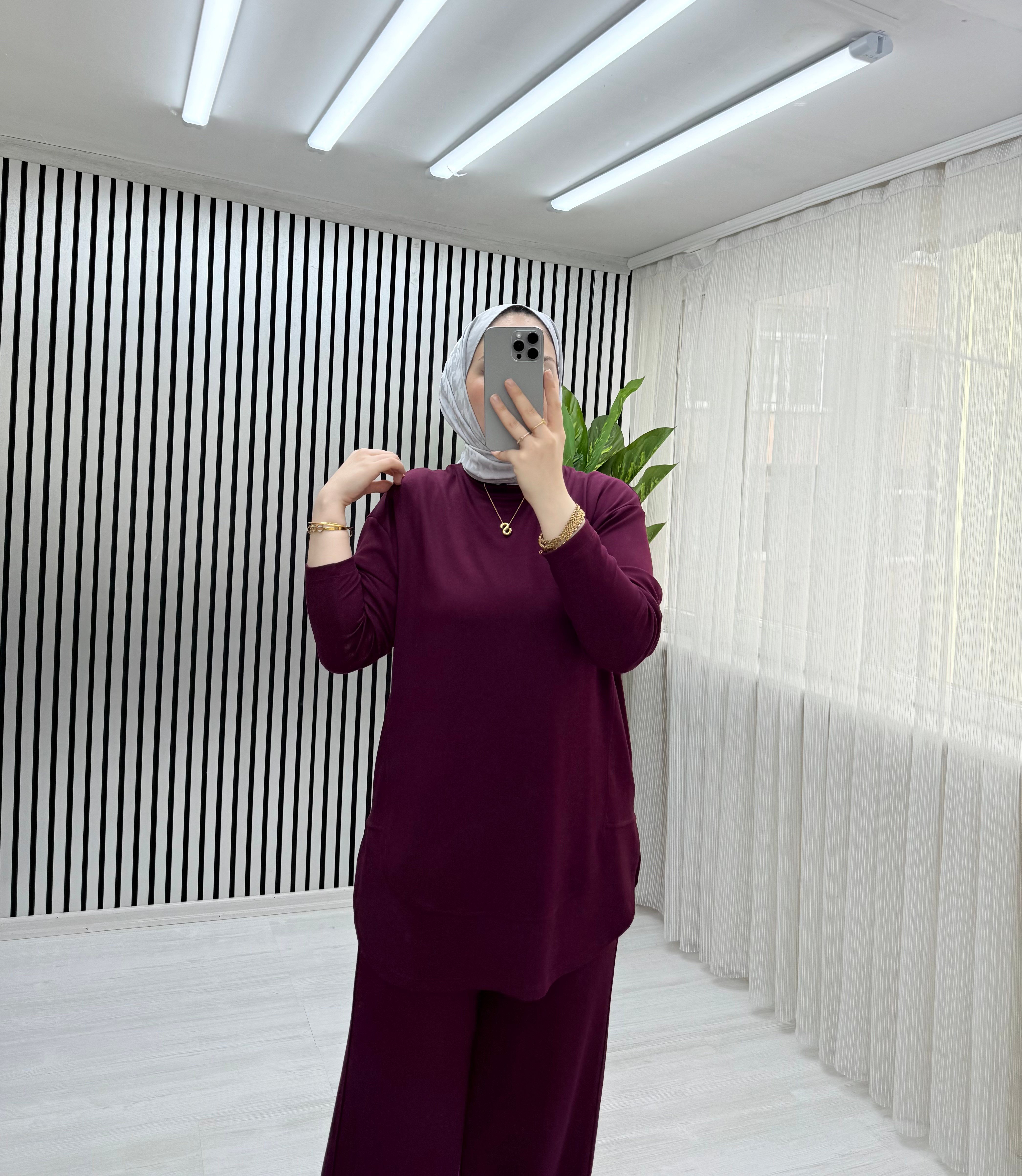 Asya Takım Bordo 45 