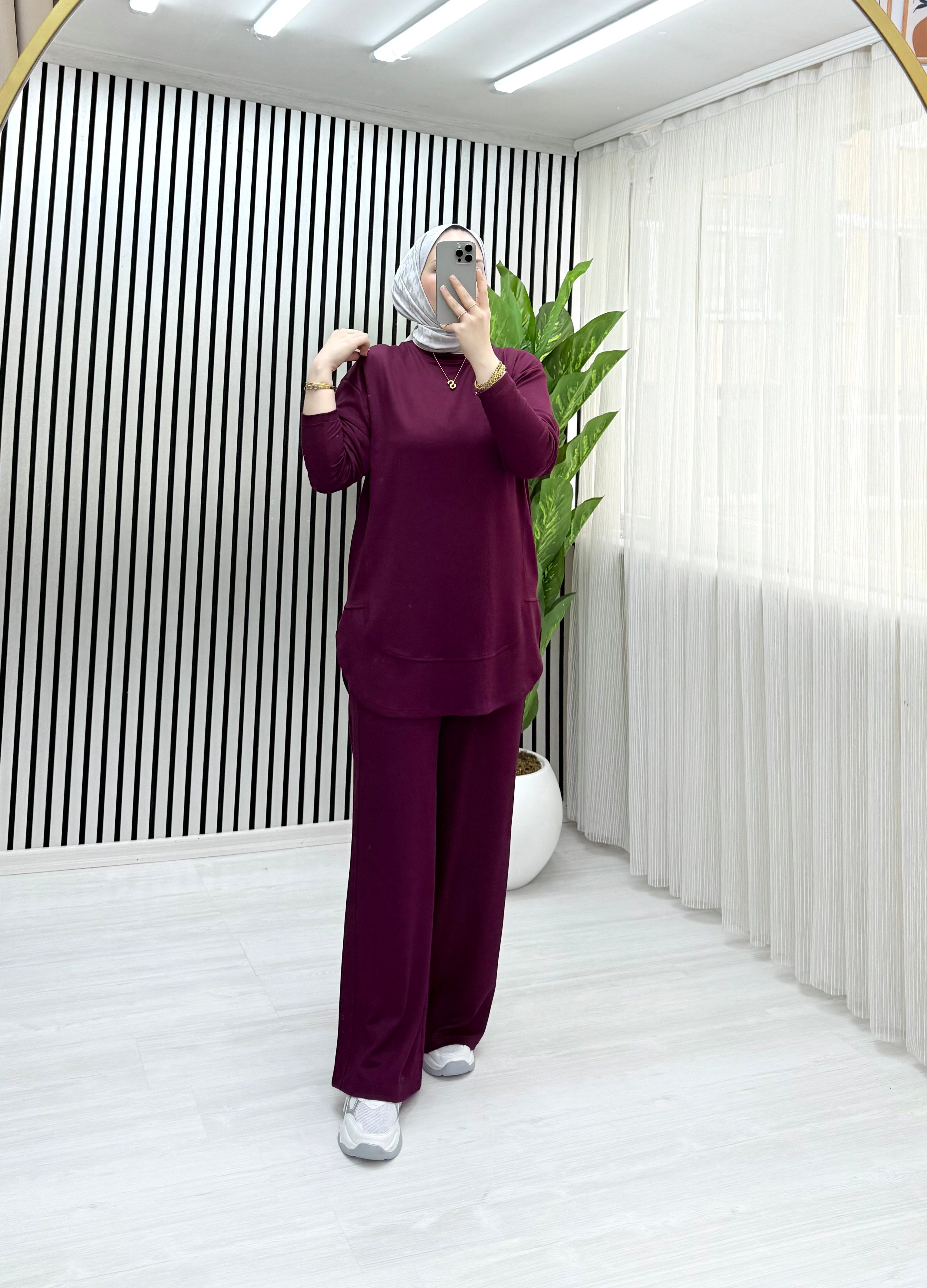 Asya Takım Bordo 45 