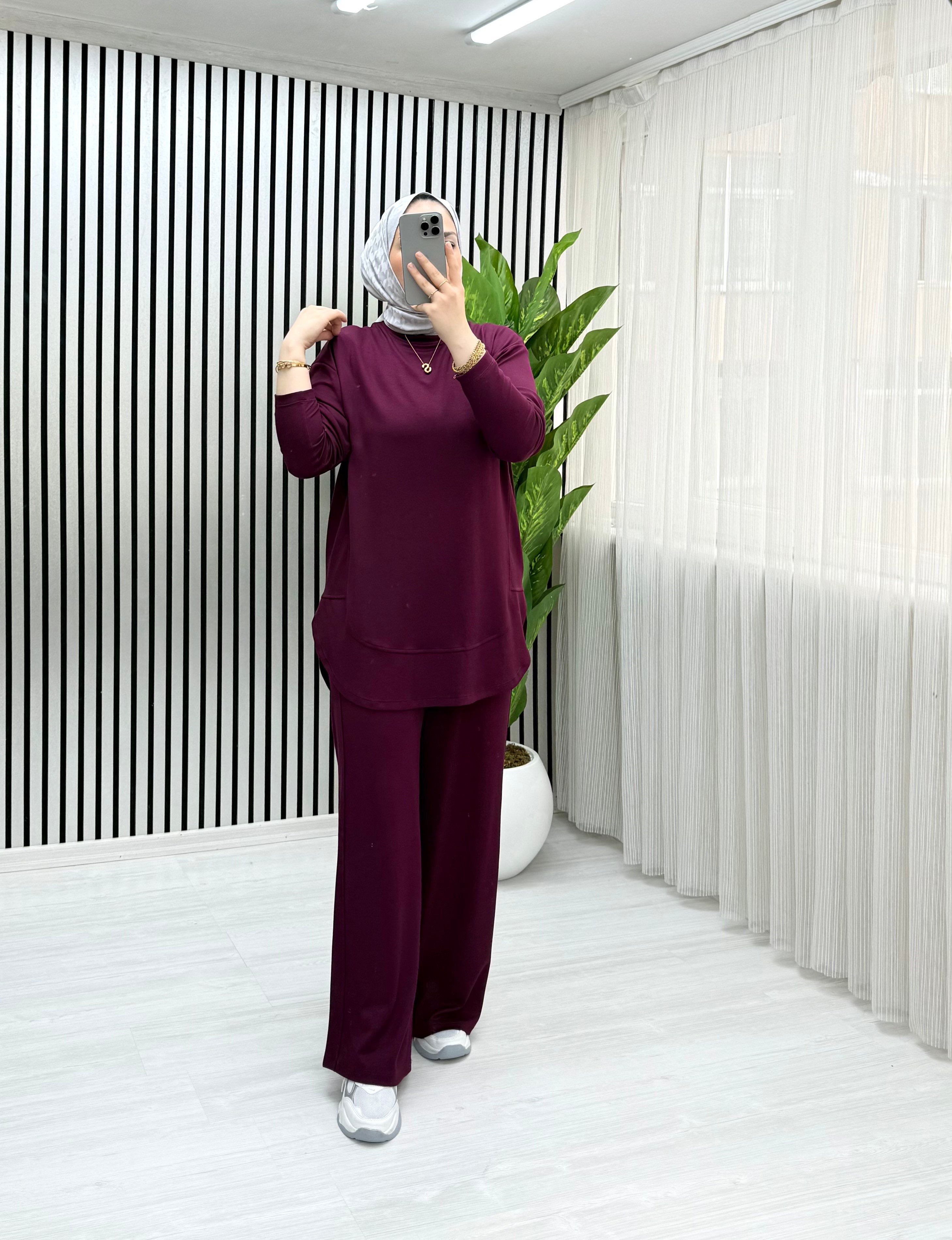 Asya Takım Bordo 45 