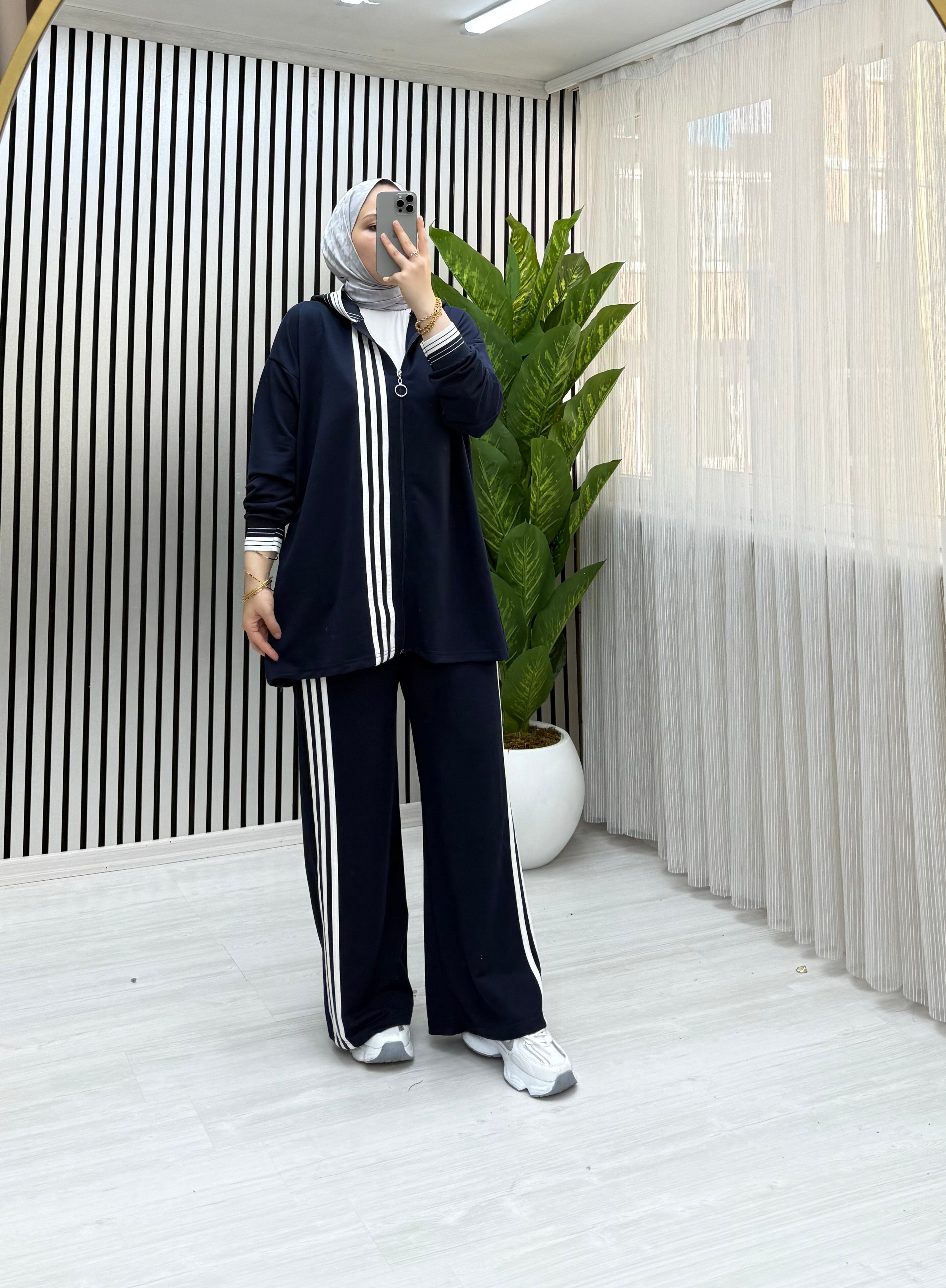 Azra Takım Lacivert 48 
