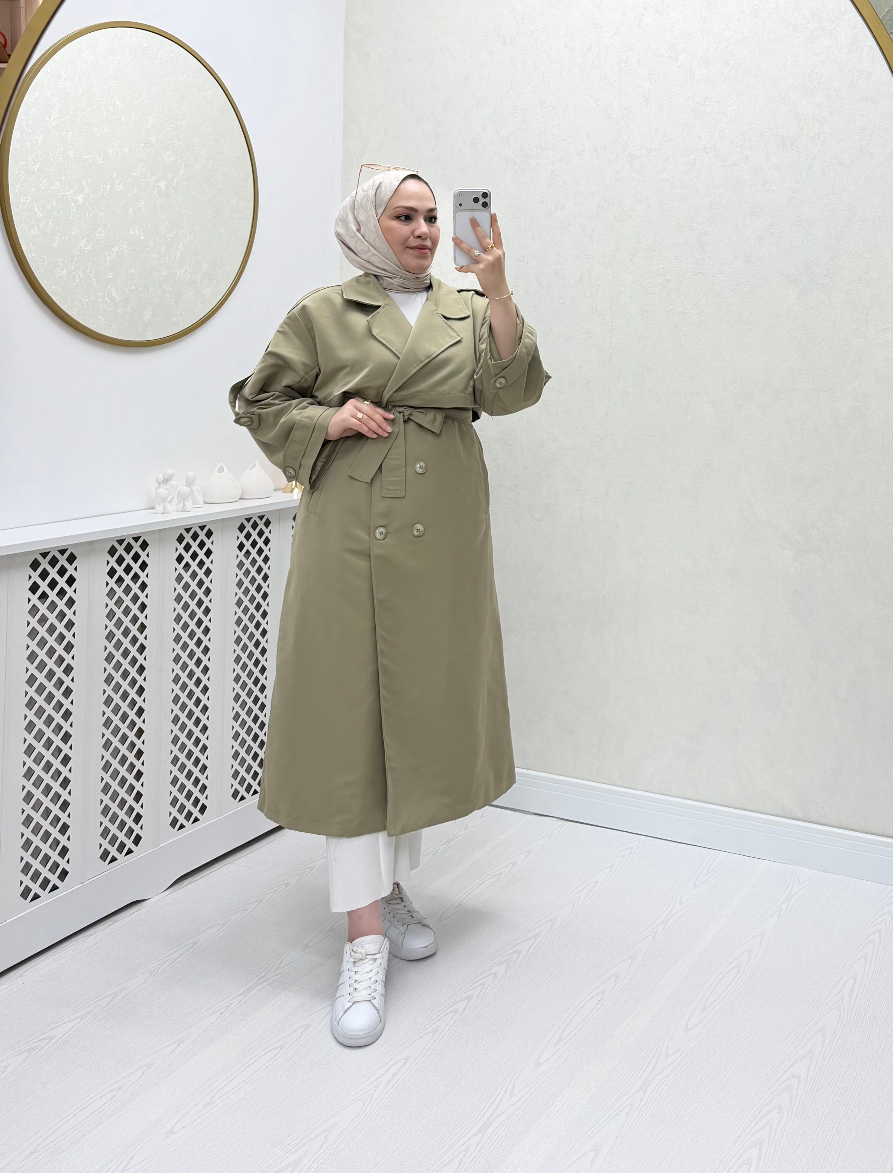 Miama Trençkot Yeşil 70 