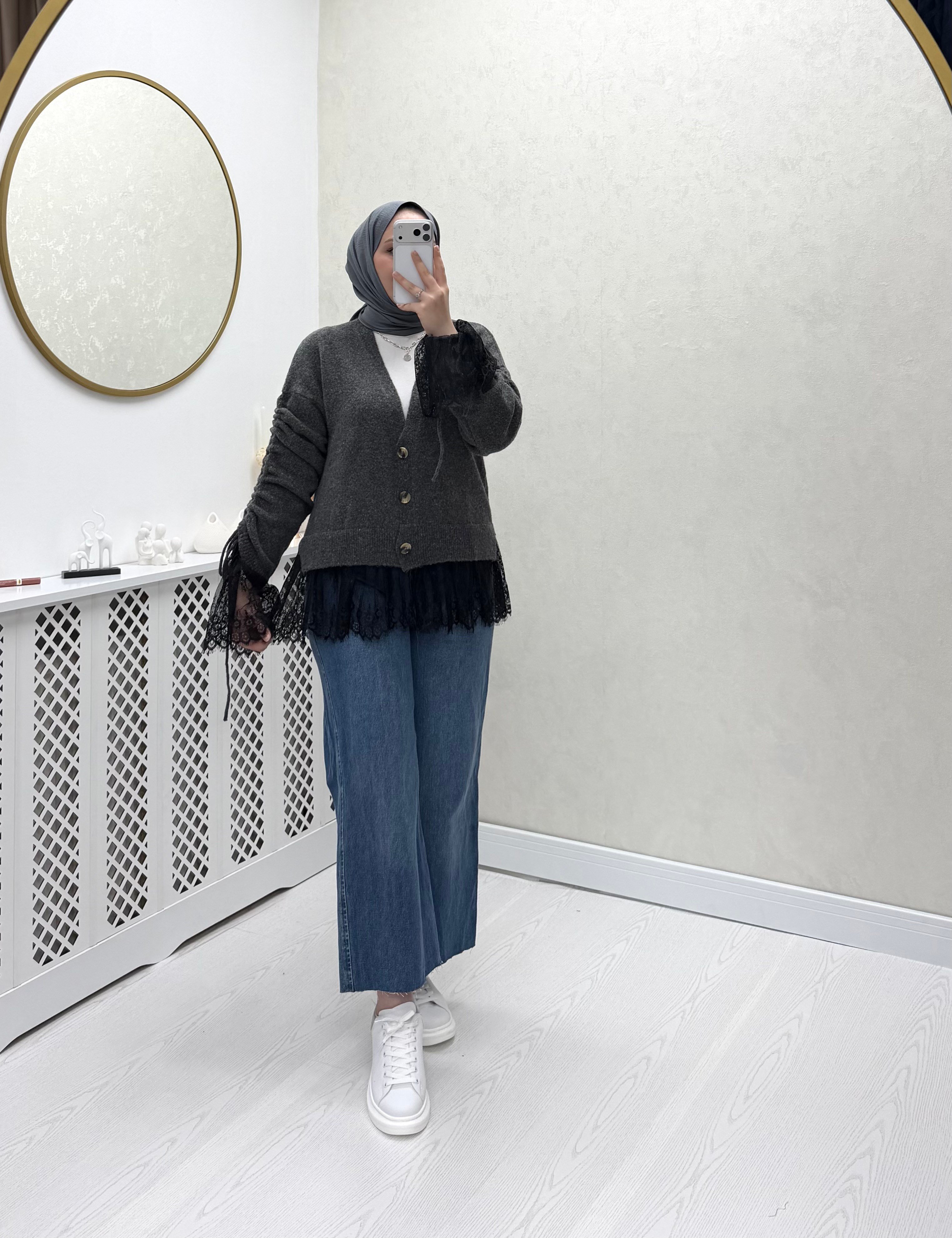 Eful Hırka Antrasit 77 