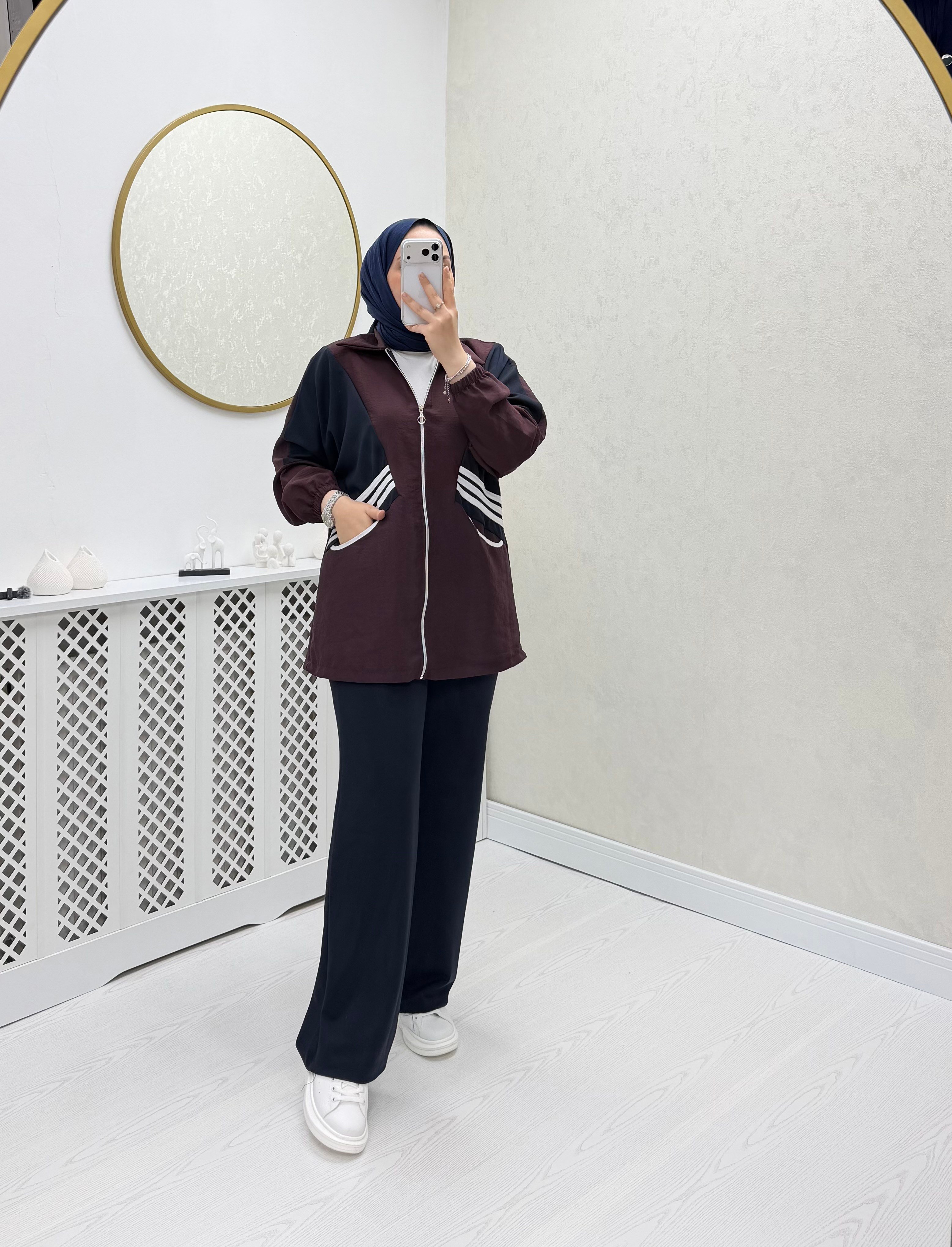 Ayşim Takım Lacivert Mürdüm 80 