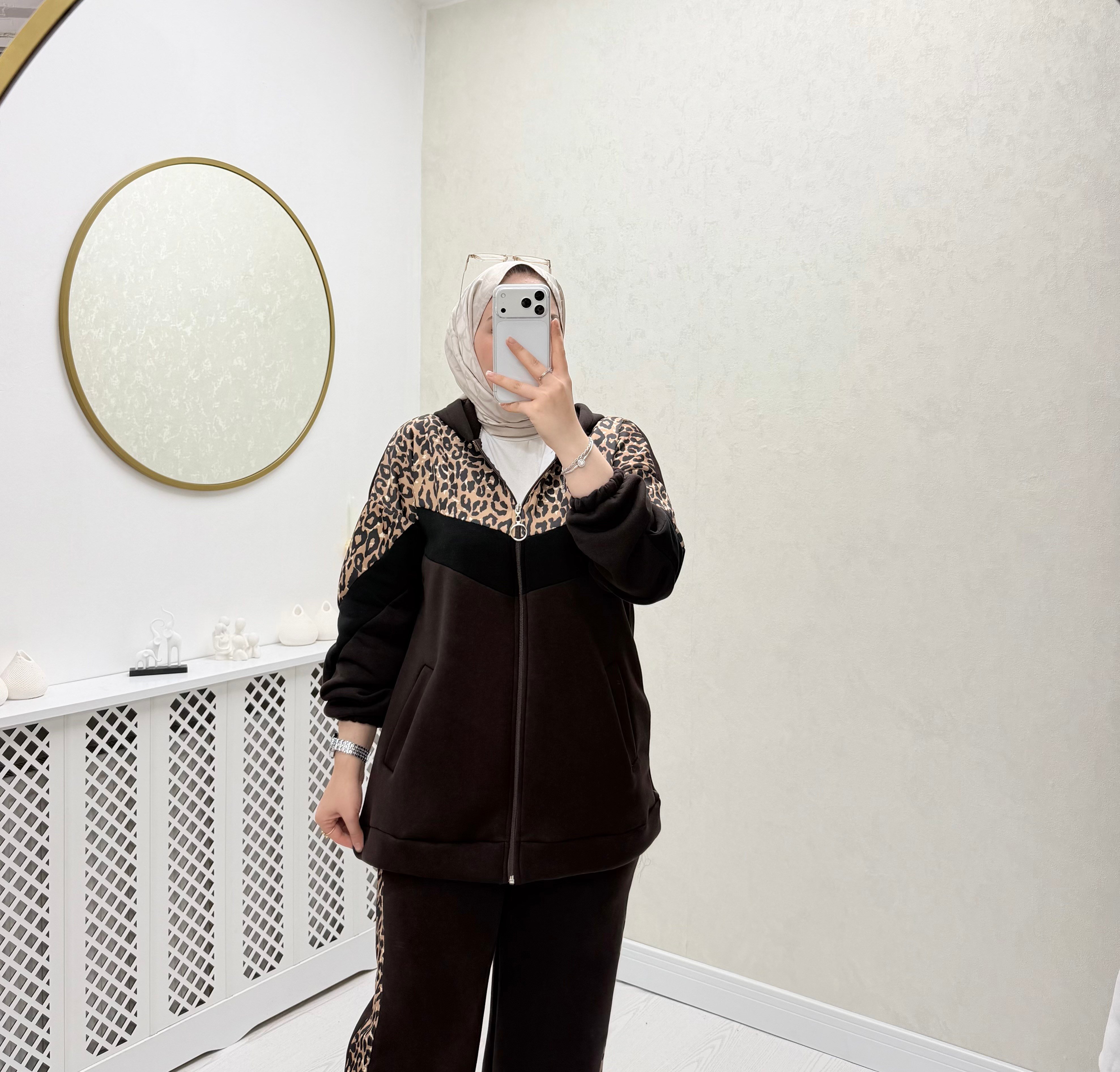 Leopar Takım Kahve 83 