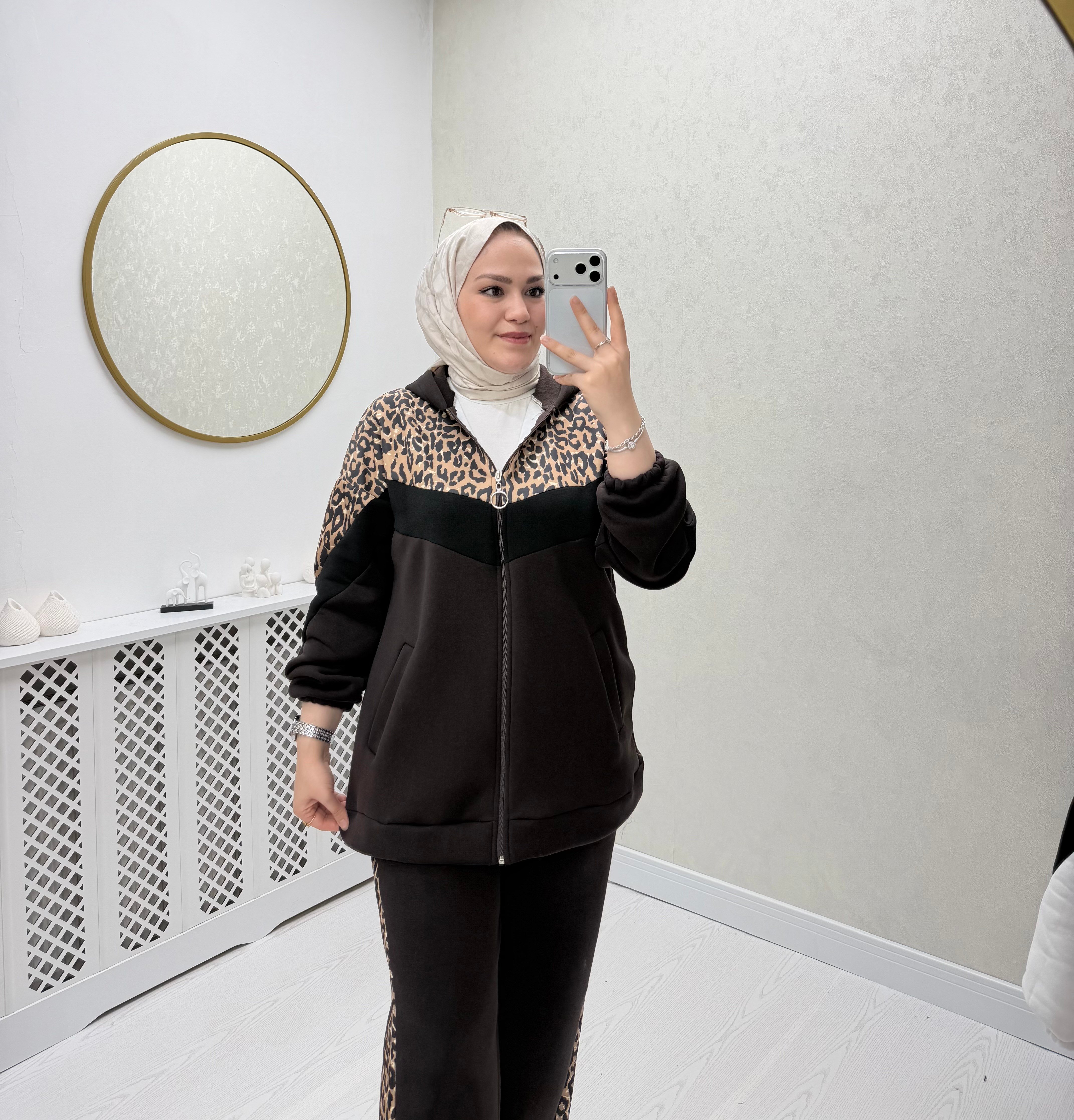 Leopar Takım Kahve 83 