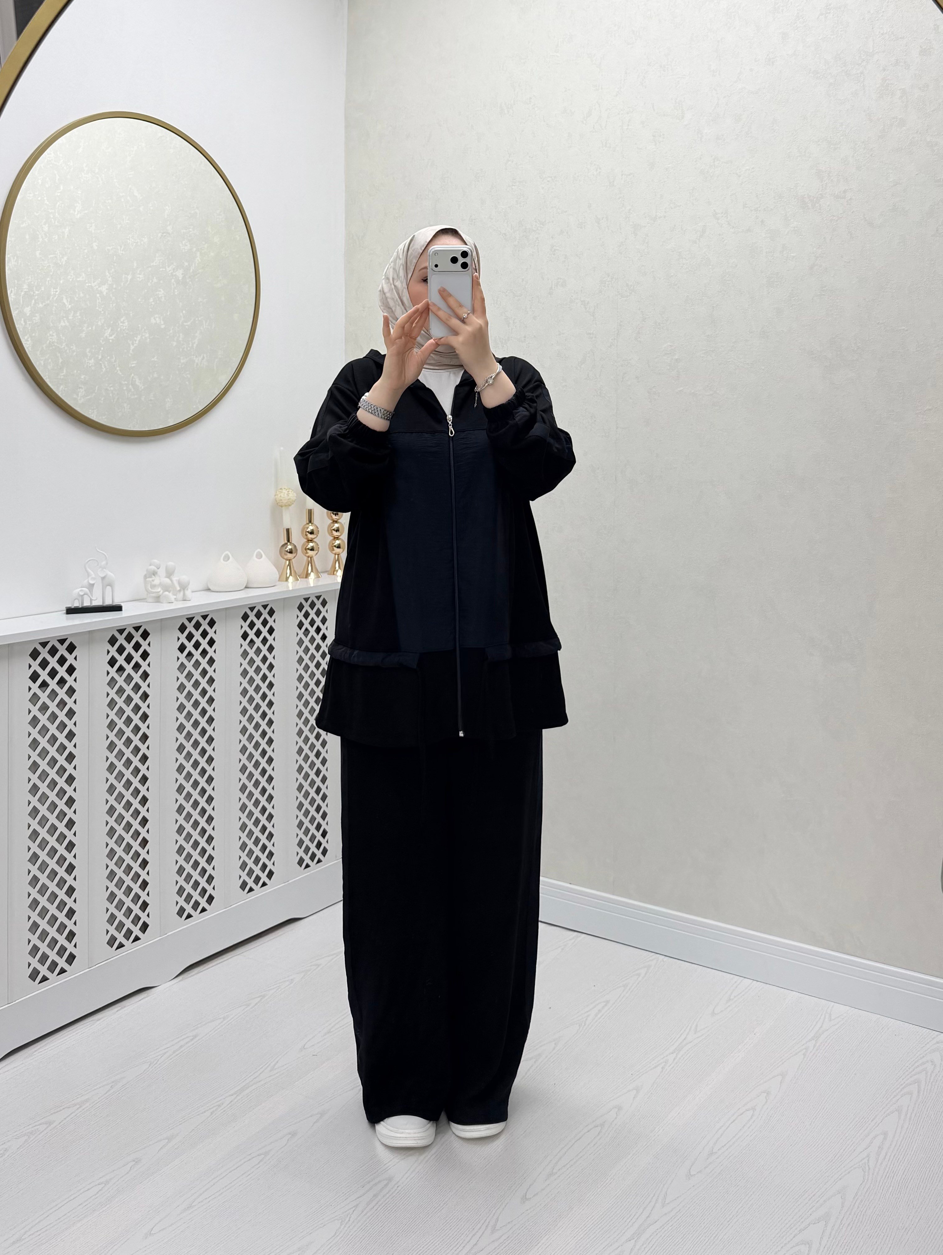 Rose Takım Siyah Siyah 84 
