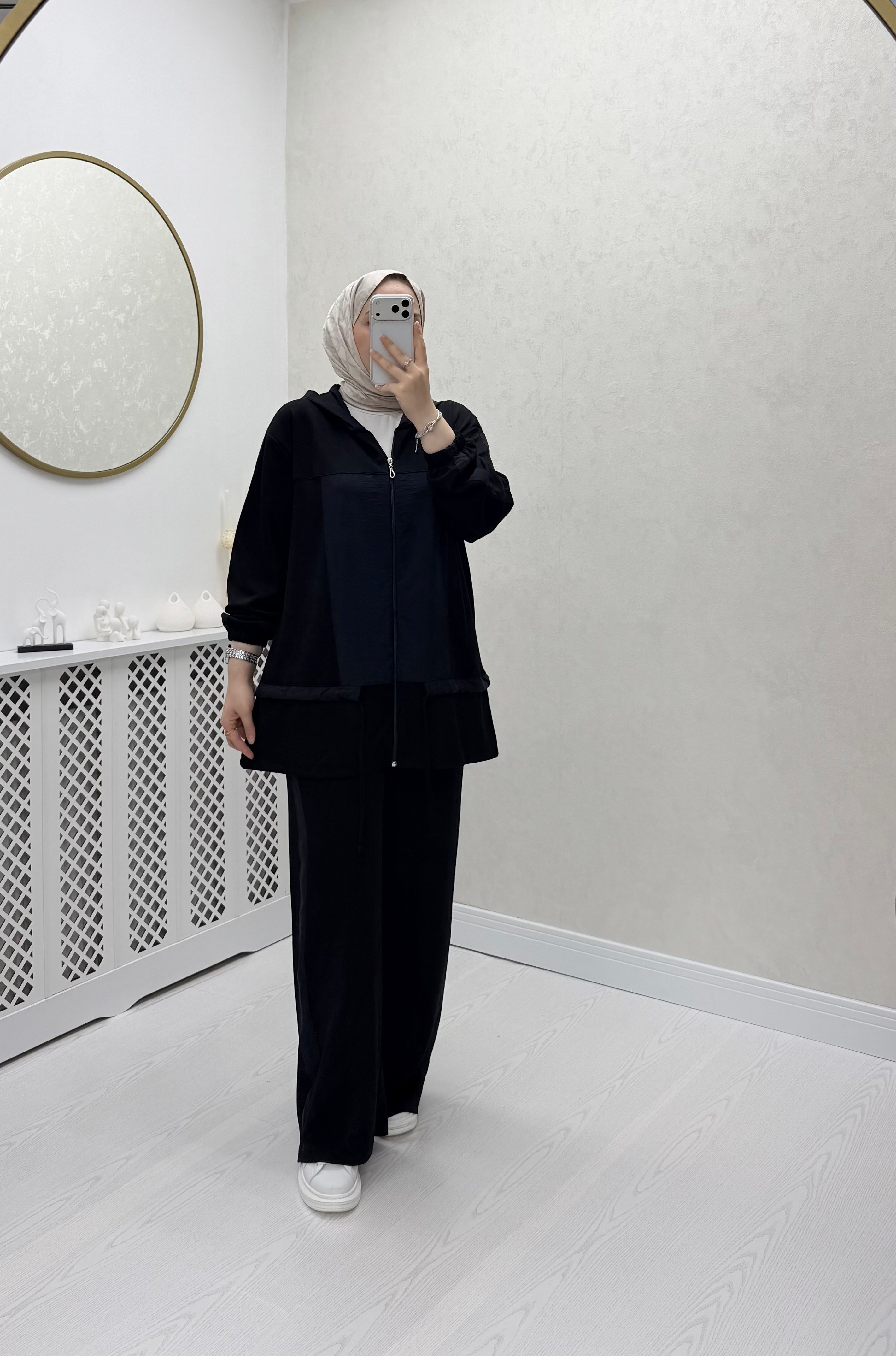 Rose Takım Siyah Siyah 84 