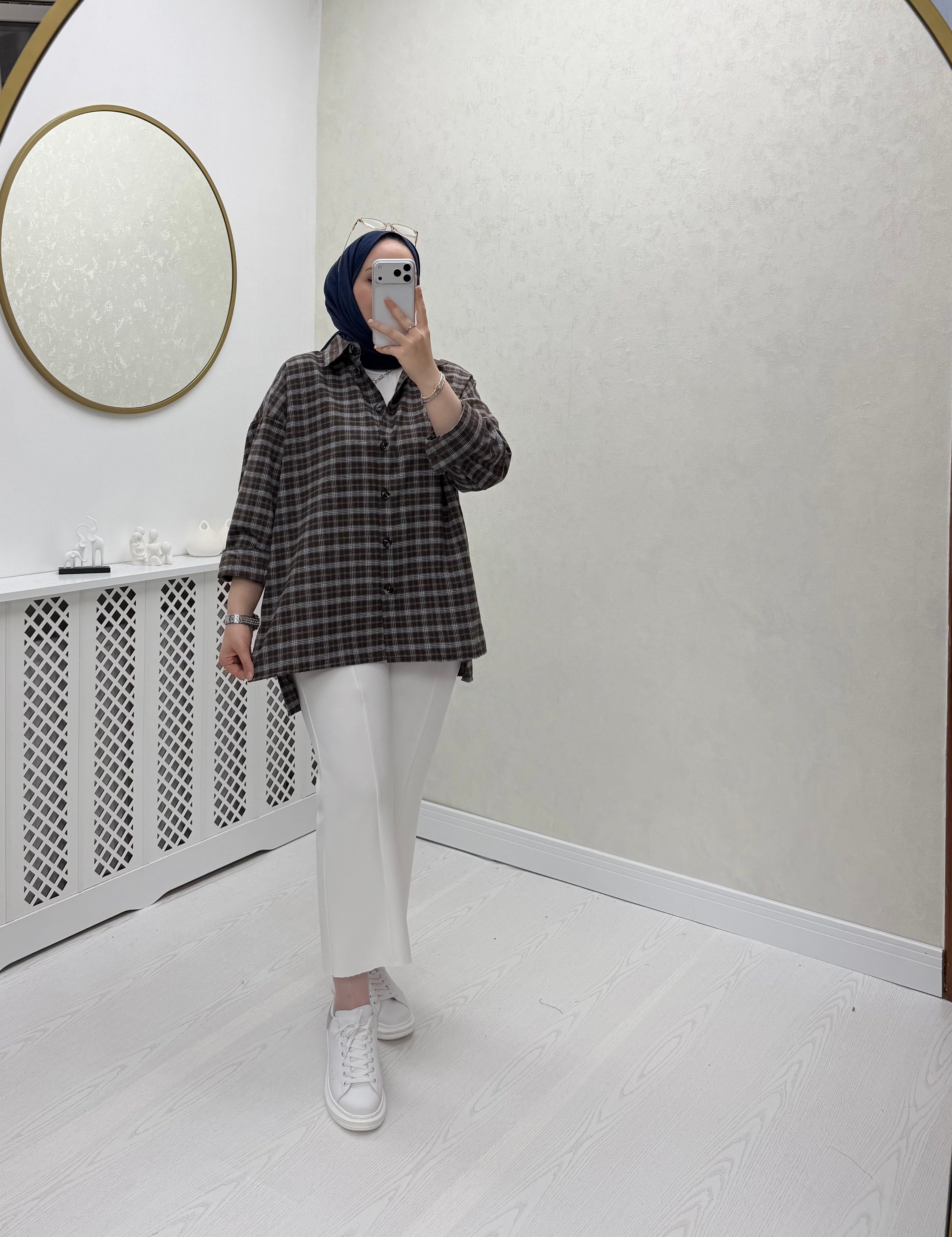 Şima Gömlek Kahve 89 