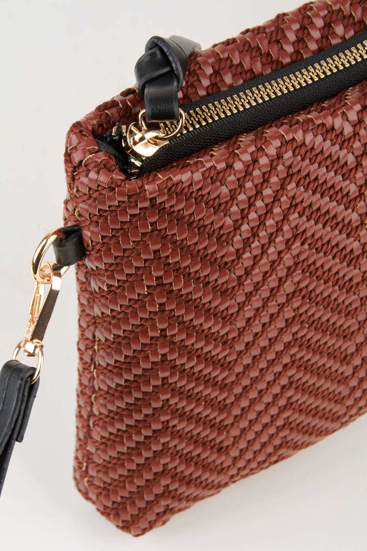 Kadın Bellis Balık Sırtı Açık Kahve Astarlı Bilek Askılı Portföy El Ve Clutch Çanta