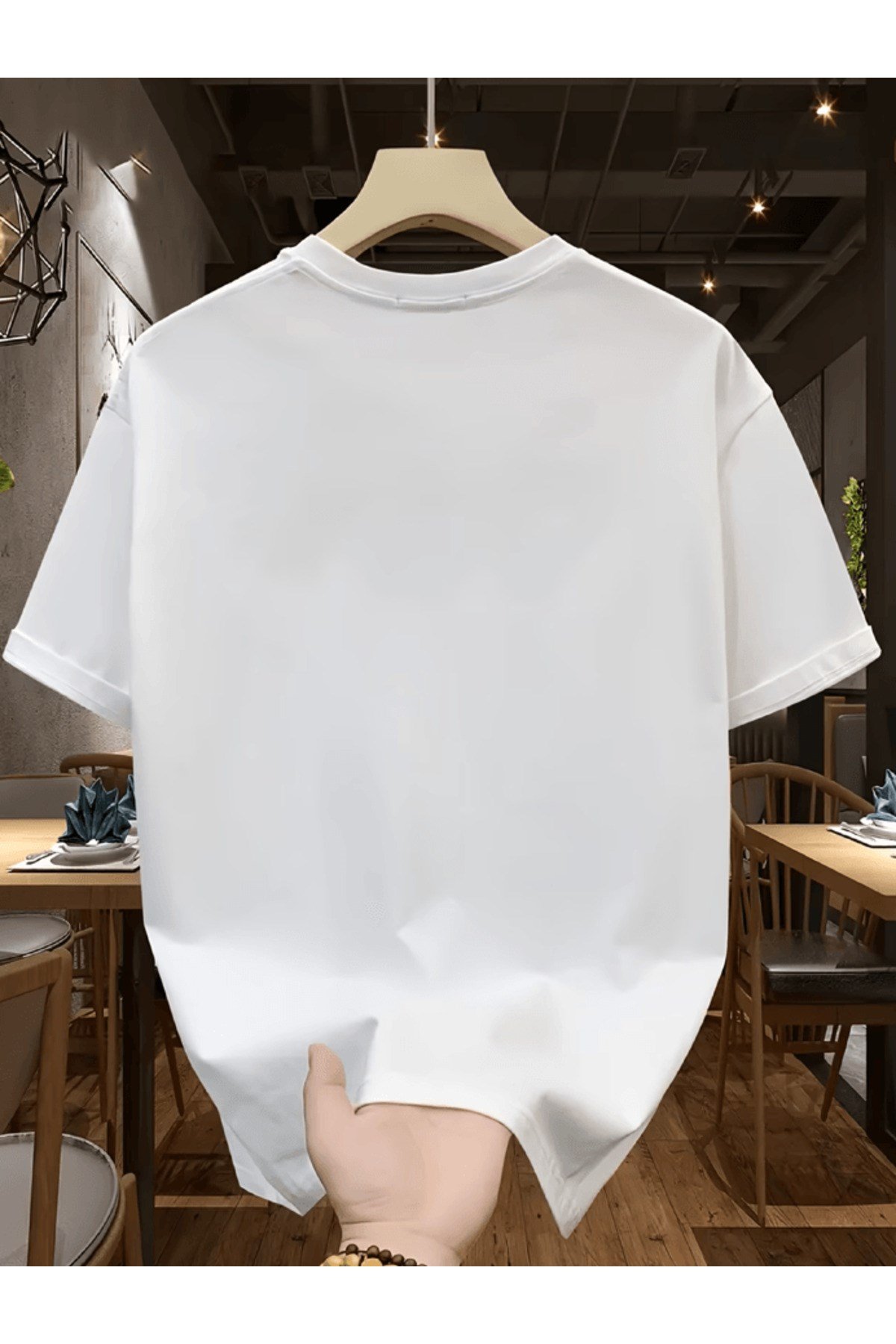 Bay Courage Baskılı Premium Oversize T-shirt