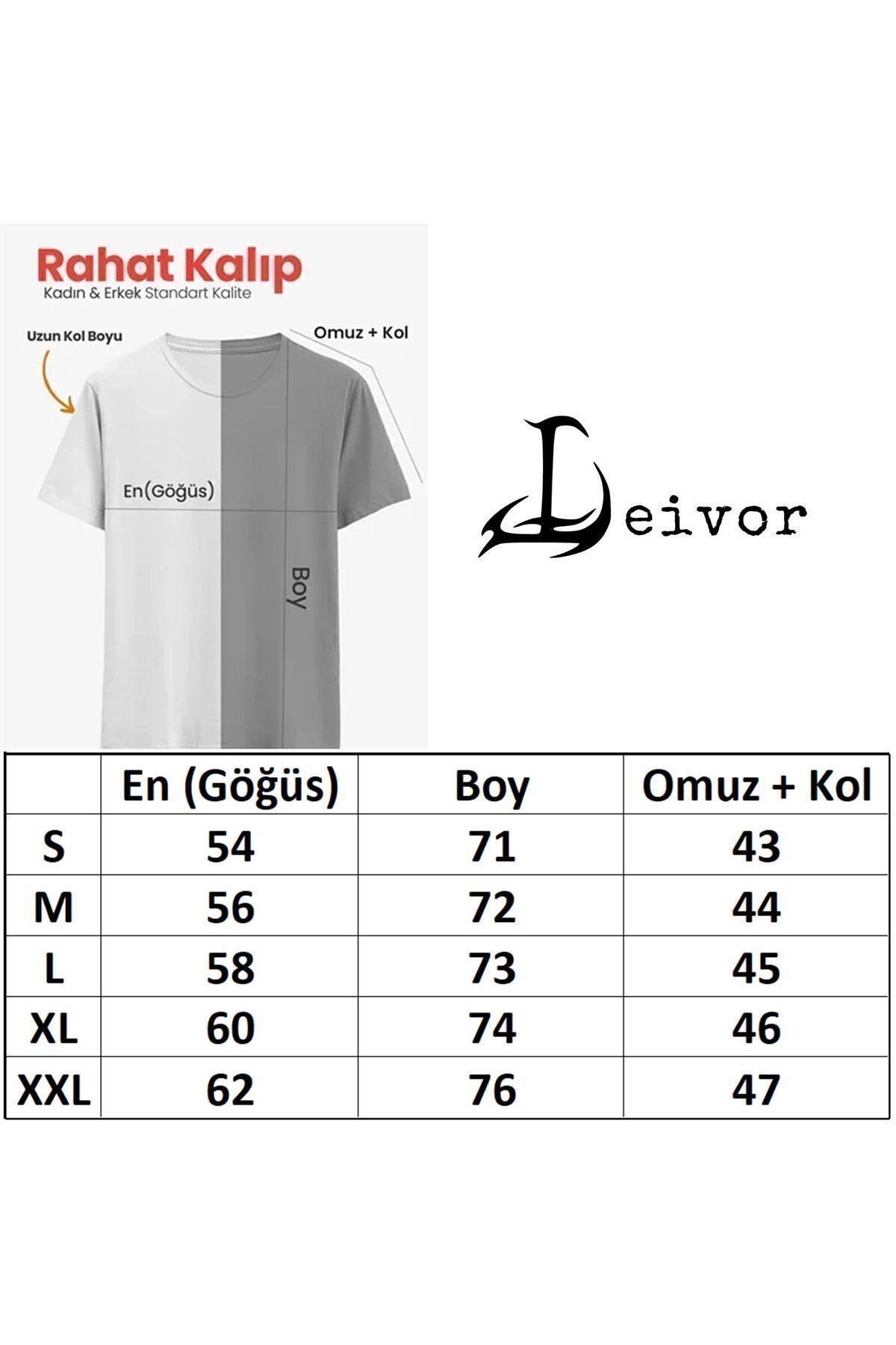 Bozkurt Sembol Türkiye SIRT ve Ön Baskılı Unisex T-shirt