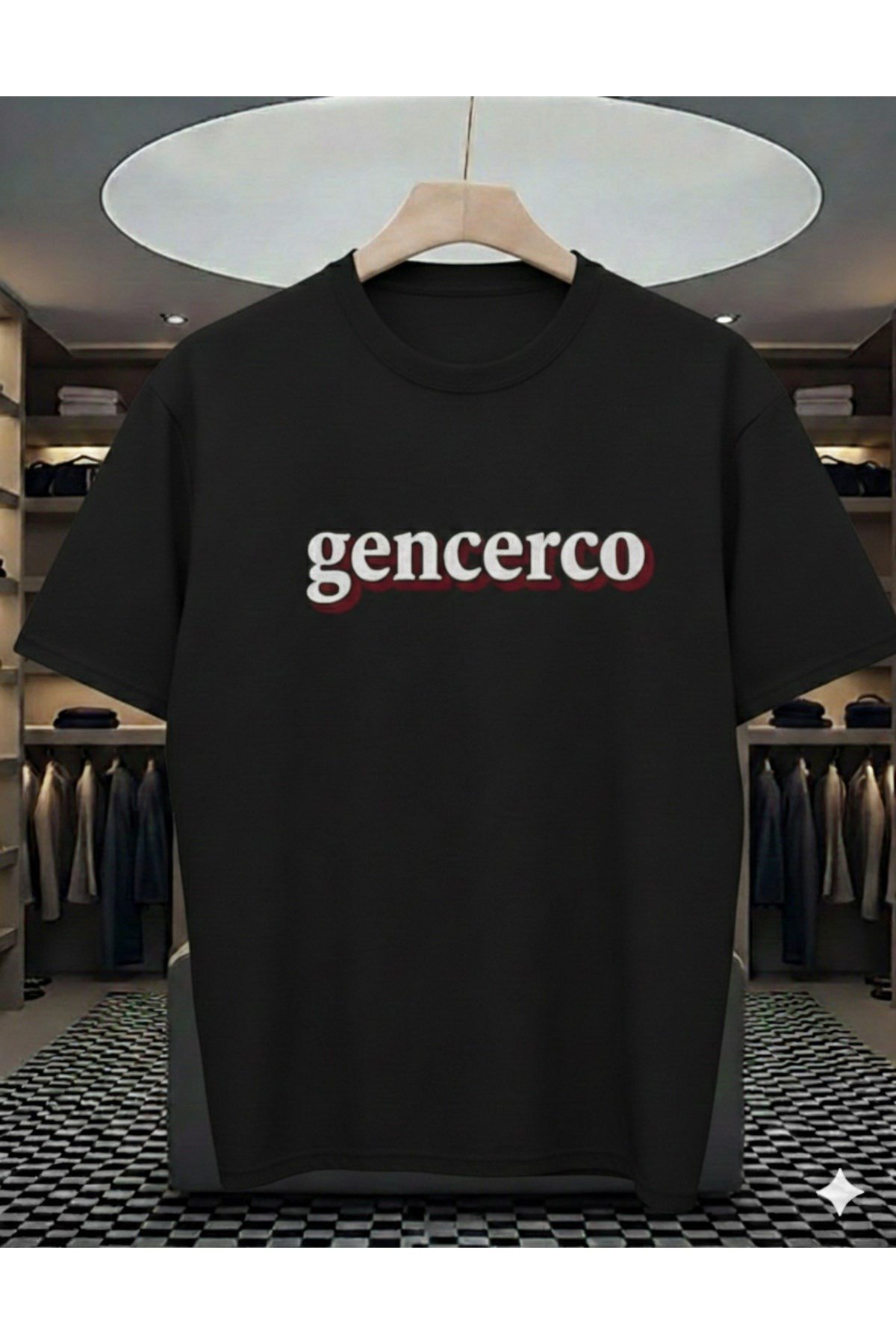 {gencerco} Baskılı Premium Oversize T-shirt
