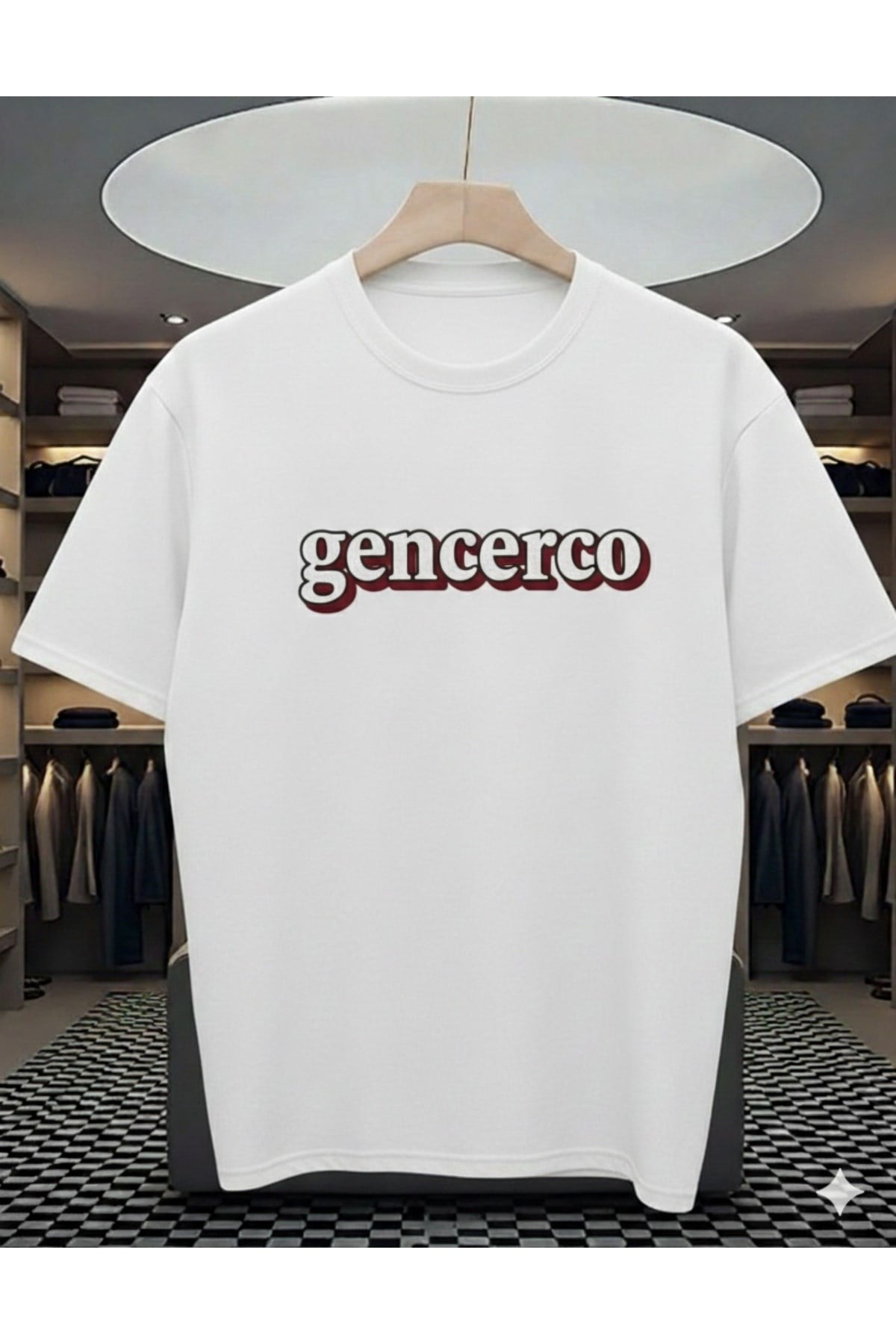 {gencerco} Baskılı Premium Oversize T-shirt