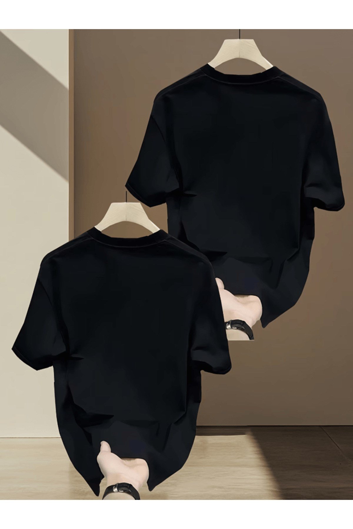 Motif Tasarım Baskılı Premium Oversize T-shirt