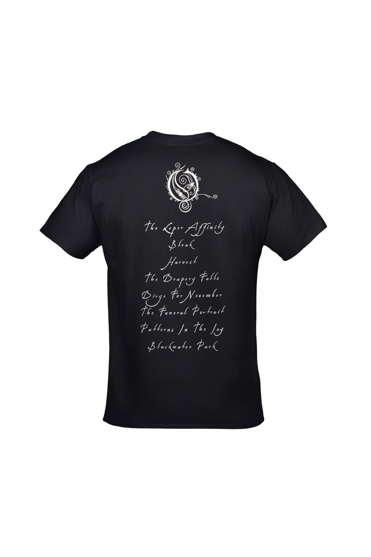 Opeth Blackwater Park Ön Arka Baskılı Unisex Siyah Tshirt