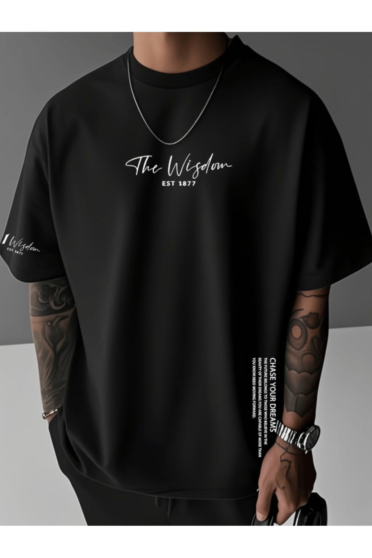 Özel Tasarım The Winstom Baskılı Premium Oversize T-shirt