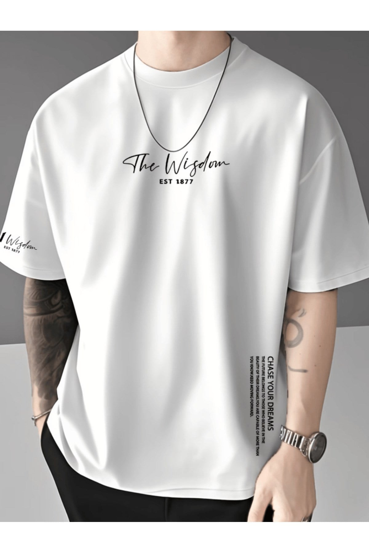 Özel Tasarım The Winstom Baskılı Premium Oversize T-shirt