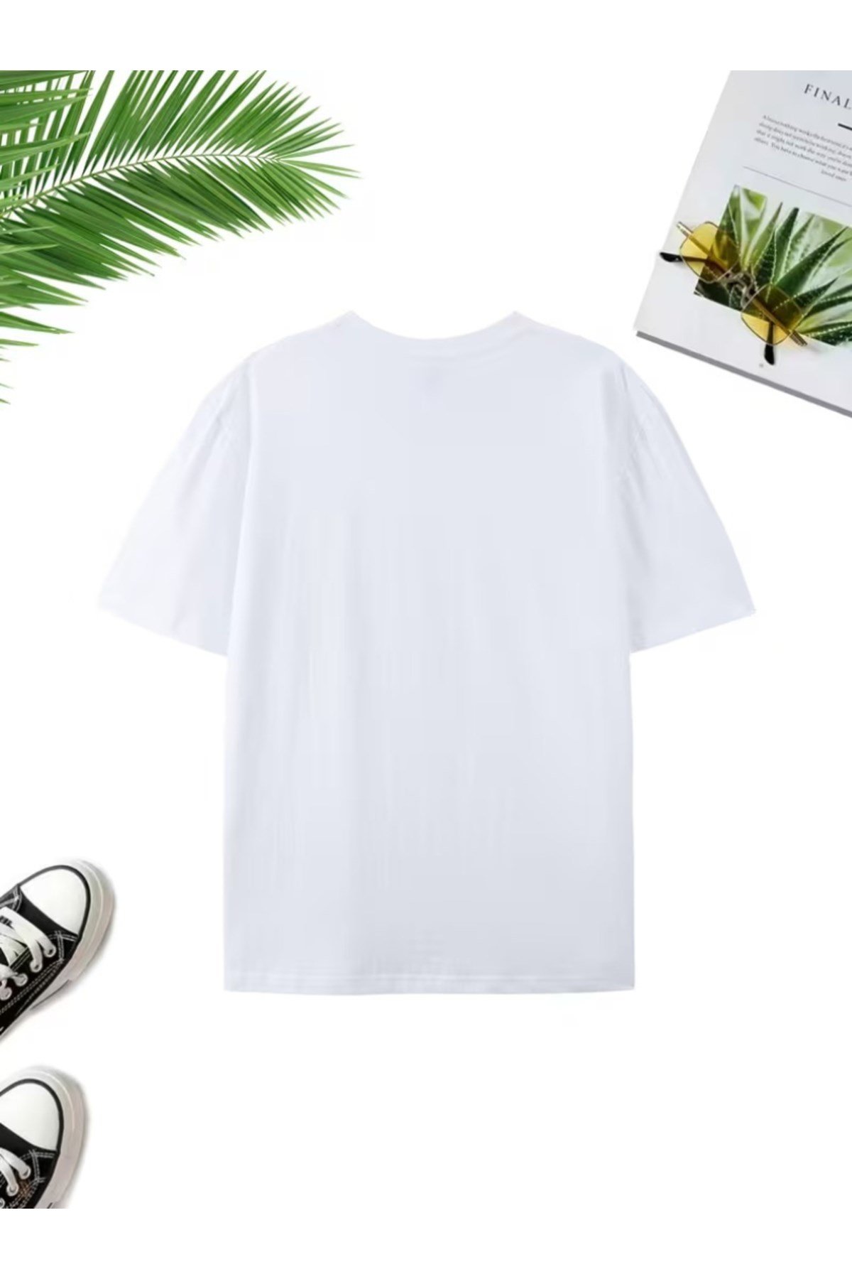 Sevimli Dinozor Baskılı Eşleşen Çift Sevgili Kombini Basic Regular T-shirt 2'Li %100 Pamuk