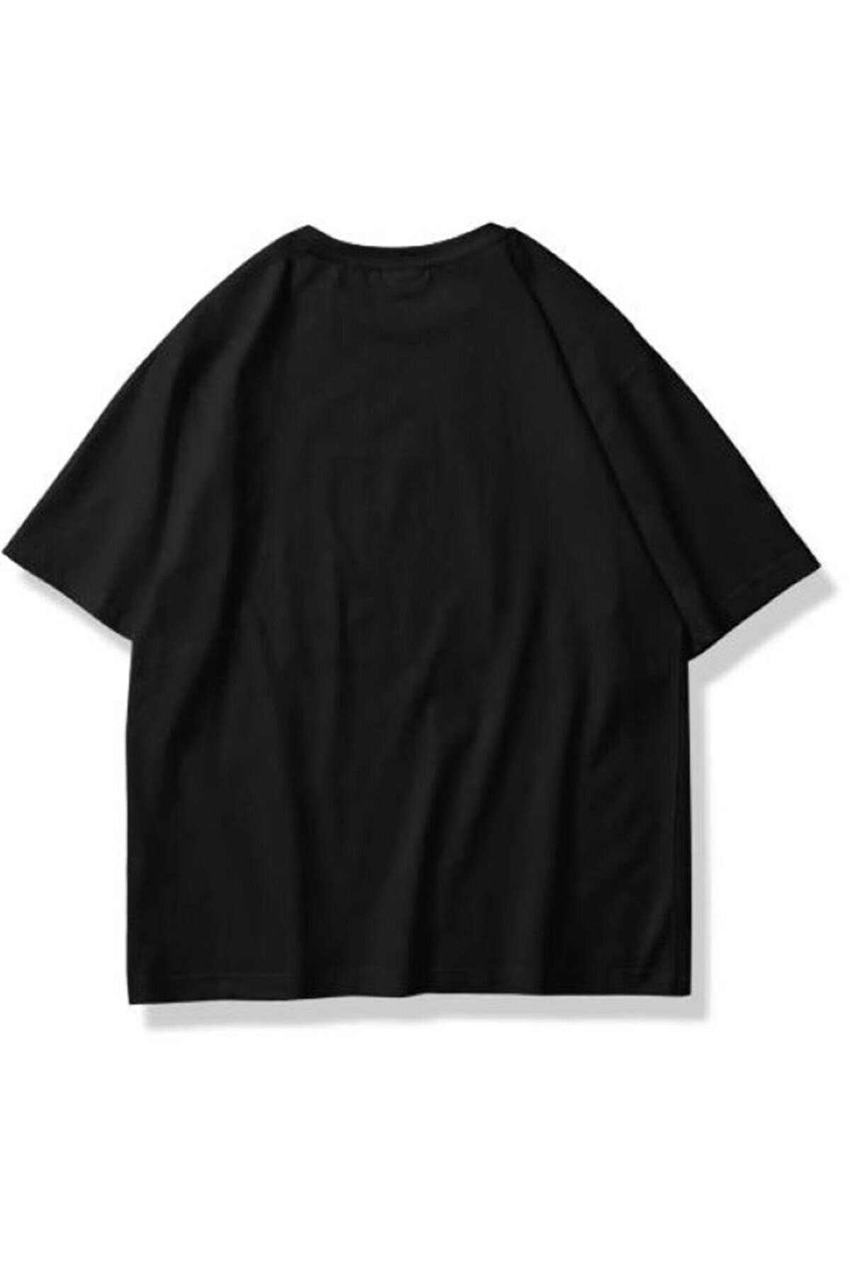 Unisex Cherrıes Baskılı Basic Bisiklet Yaka Regular T-shirt %100 pamuk