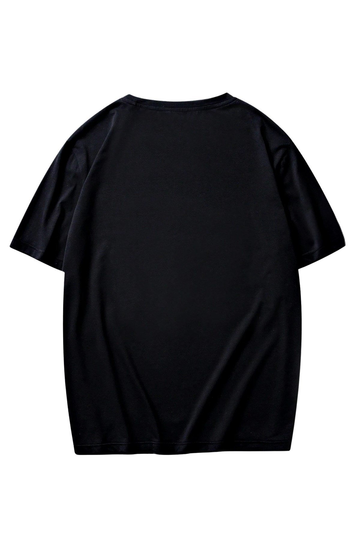 Unisex Los Angeles Baskılı Basic Bisiklet Yaka Regular T-shirt %100 Pamuk