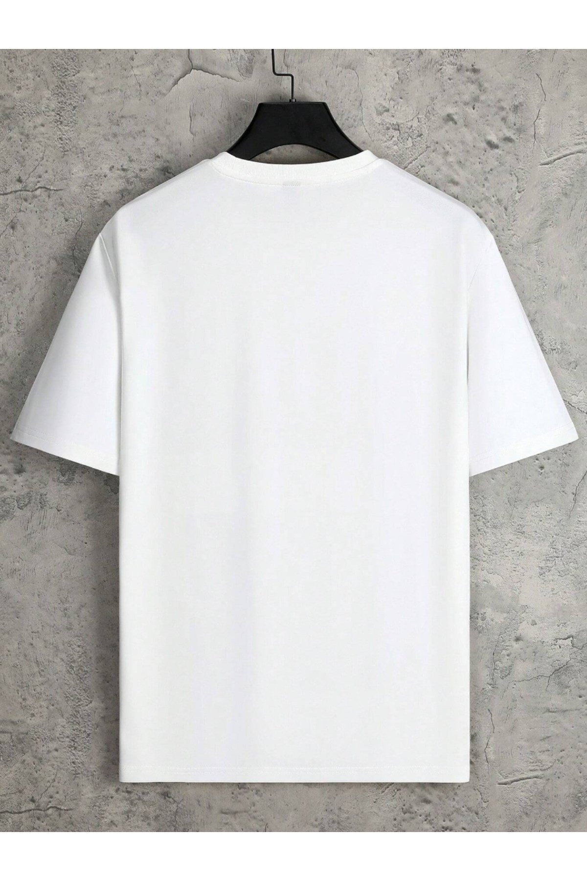 Unisex Paris Dik Özel Tasarımlı Basic Bisiklet Yaka Regular T-shirt %100 Pamuk