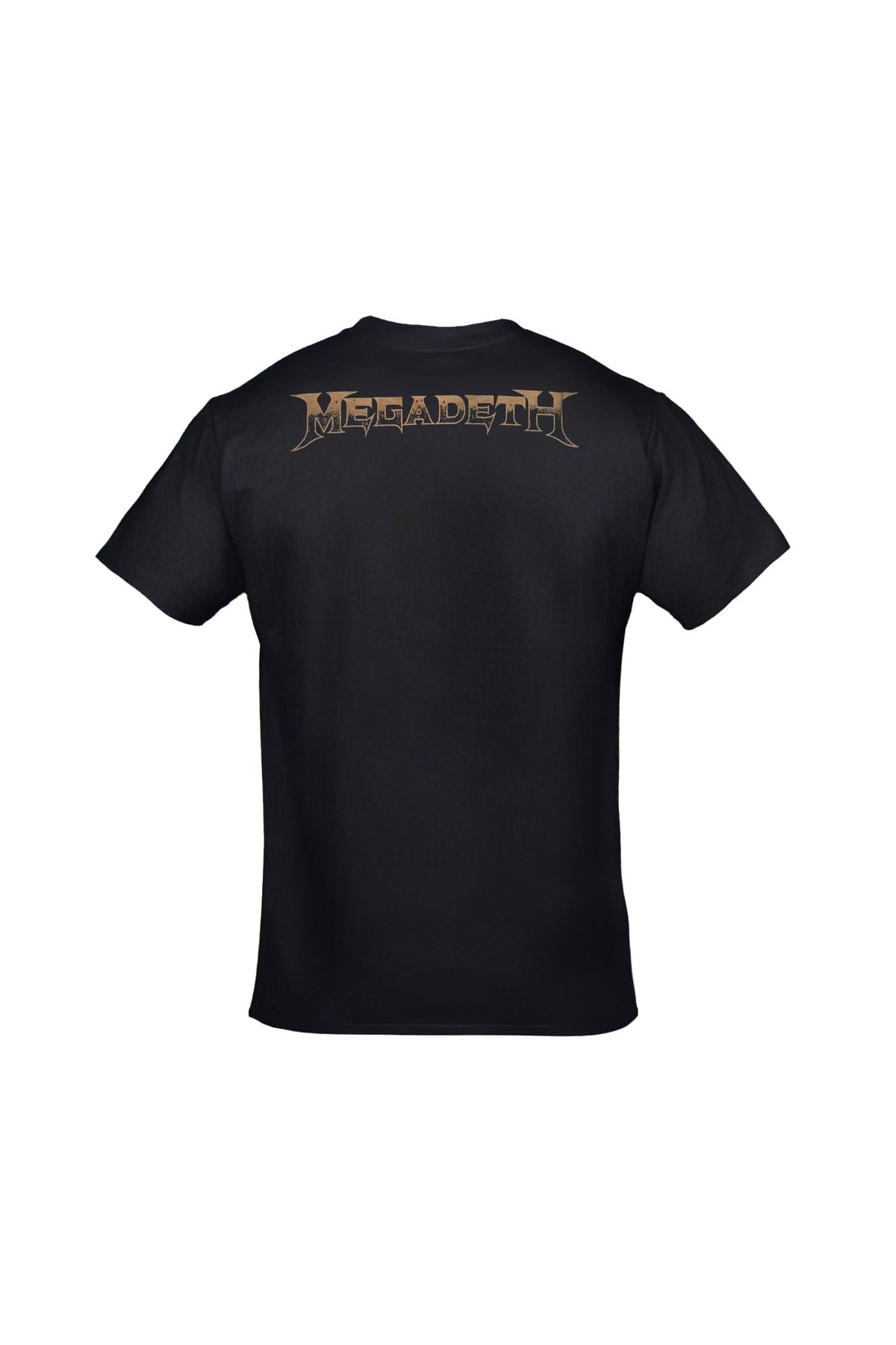 Unisex Siyah Megadeth Rust In Peace Baskılı Tshirt
