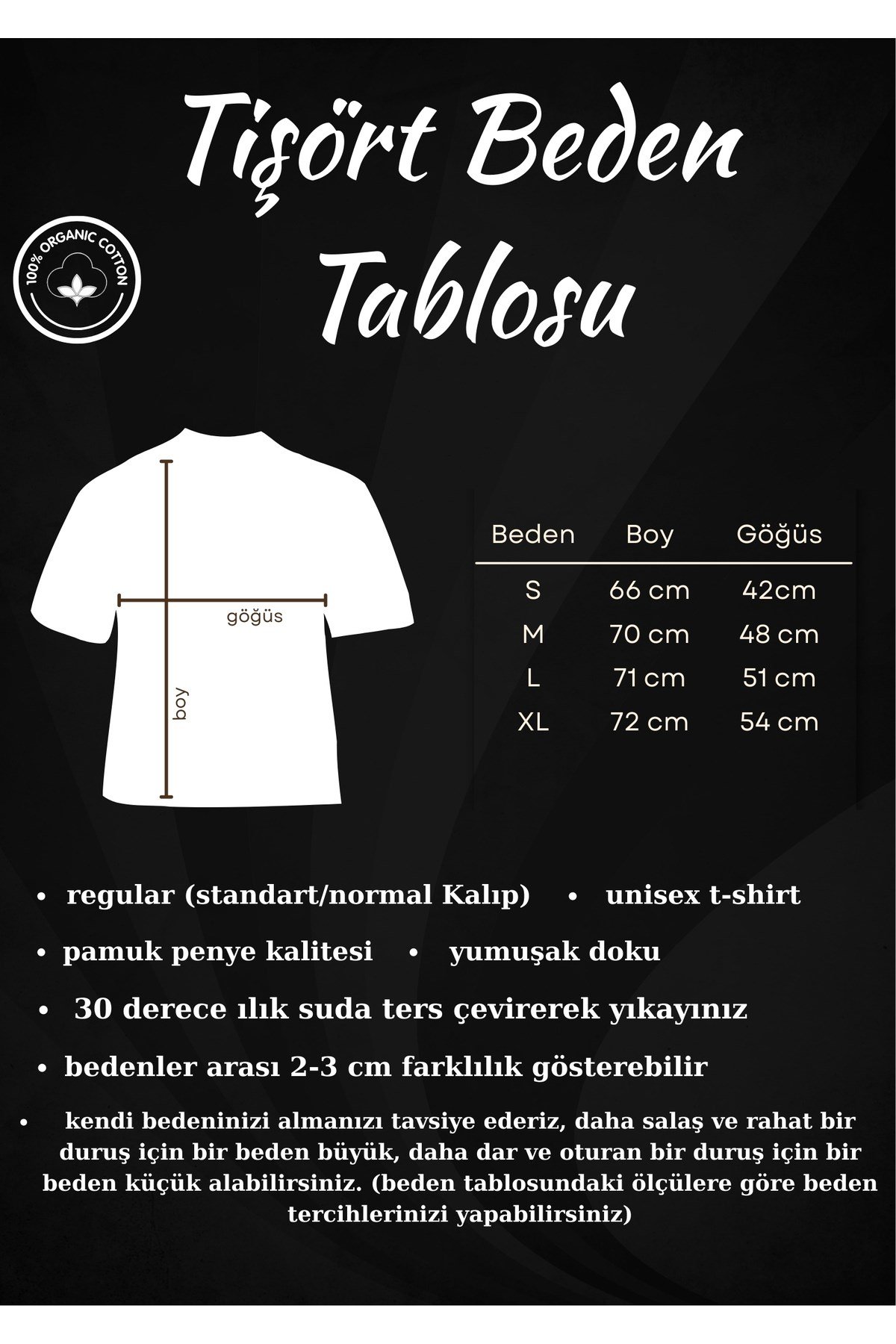 Unisex Van Gogh Baskılı Basic Bisiklet Yaka Regular T-shirt %100 Pamuk