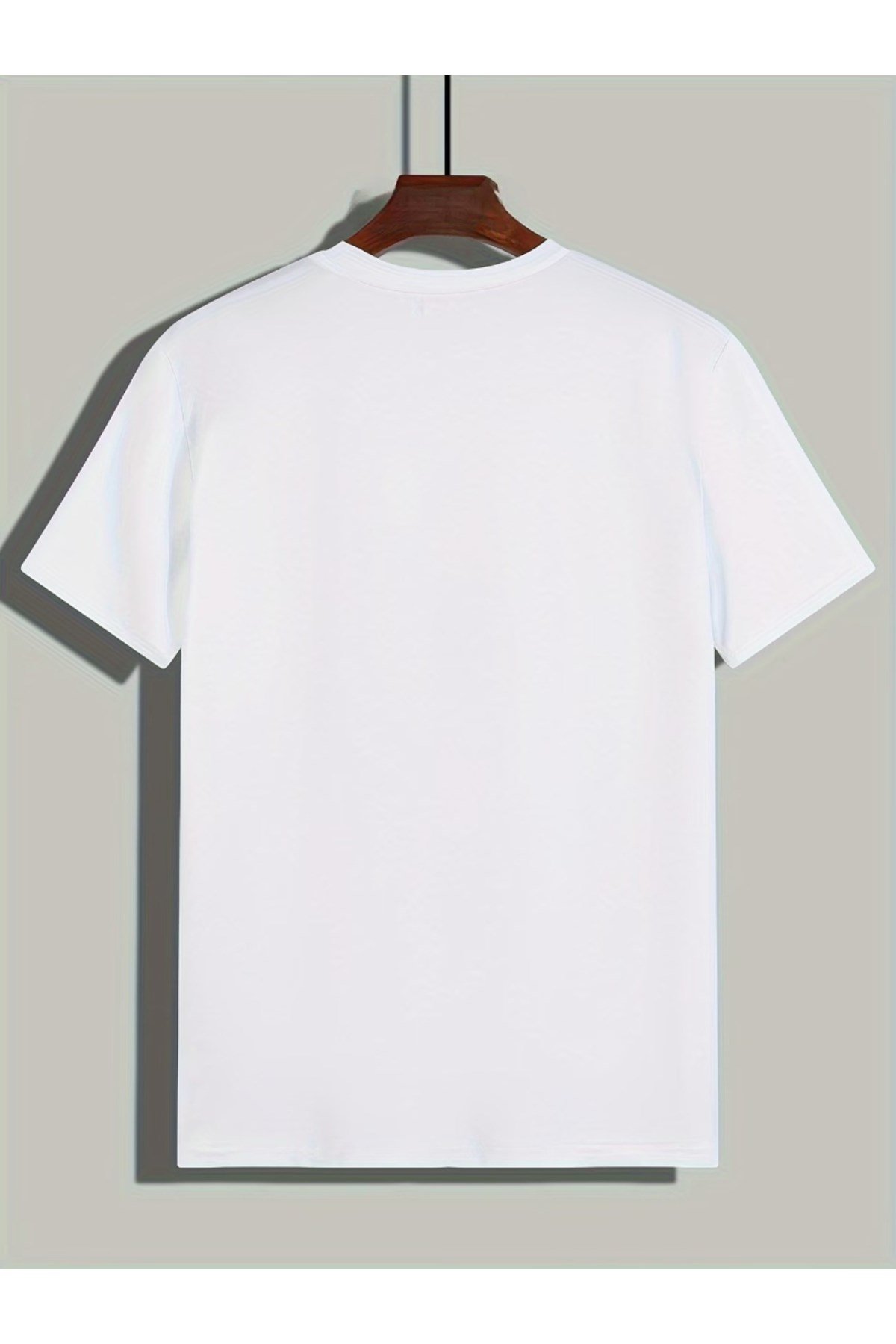 Whatever Baskılı Yatay Tasarım Basic Regular T-shirt