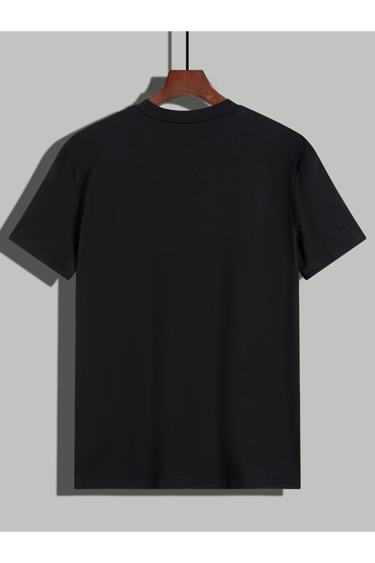 Whatever Baskılı Yatay Tasarım Basic Regular T-shirt