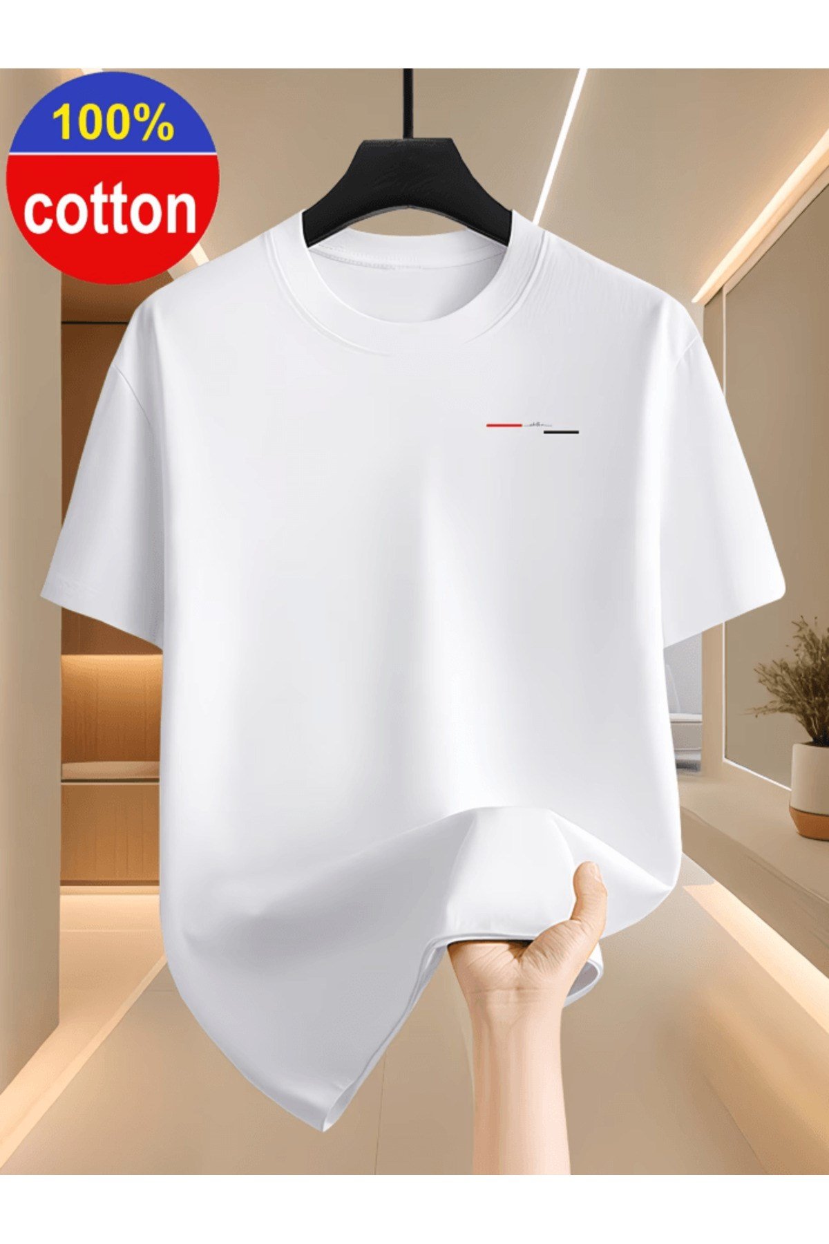 whatever Mini Tasarım Baskılı Premium Oversize T-shirt