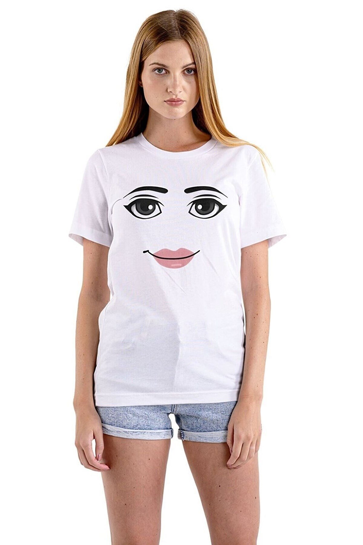 Wowen Face Baskılı Premium Regular Tişört