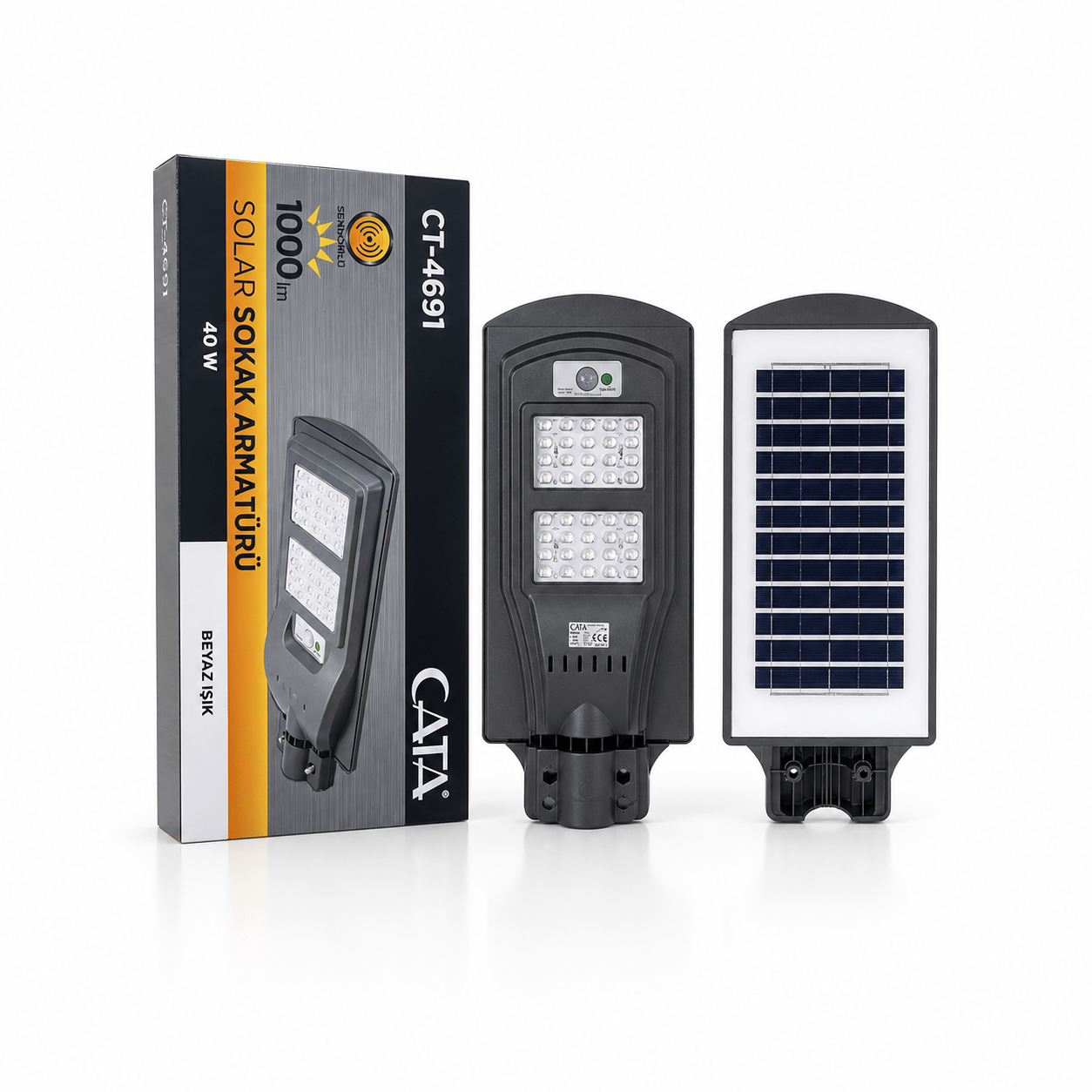 CATA CT-4691 Solar Sokak 120W 12 Saat Yanma Uzaktan Kumanda