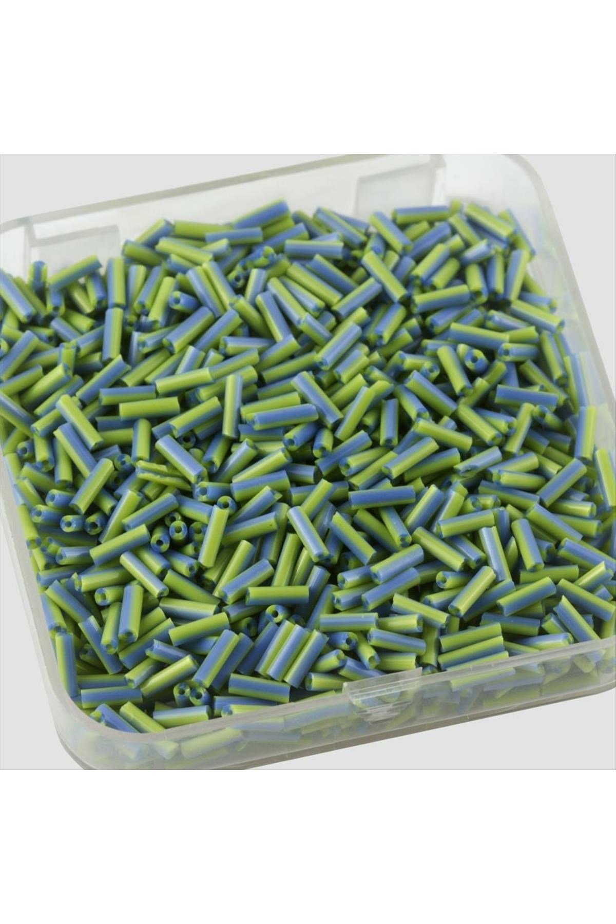 0,2*0,8 mm Silindir Figürlü Kum Boncuk 80 Gram